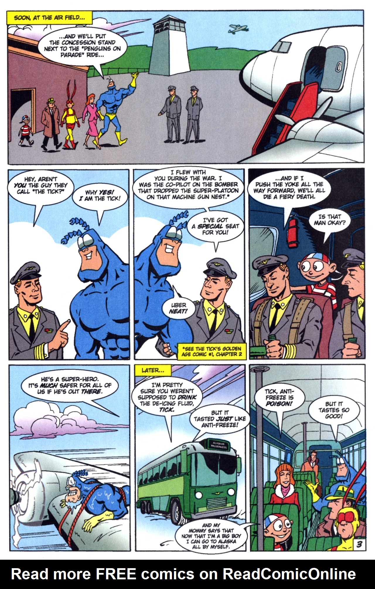 Read online The Tick's Golden Age Comic comic -  Issue #3 - 34