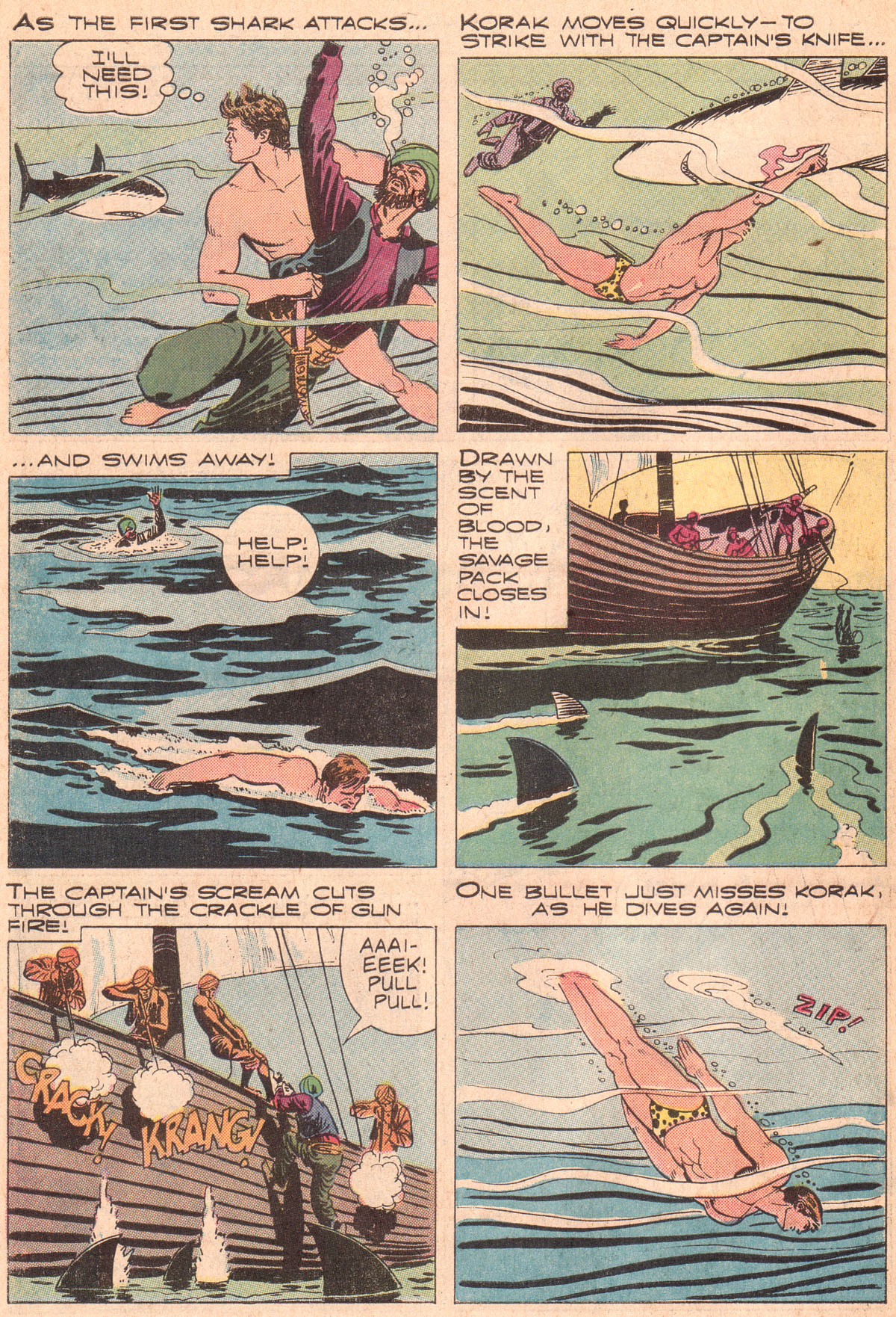 Read online Korak, Son of Tarzan (1964) comic -  Issue #43 - 6