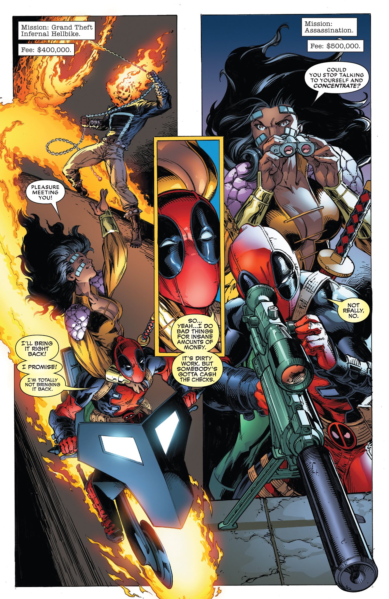 Read online Deadpool: Assassin comic -  Issue #4 - 13