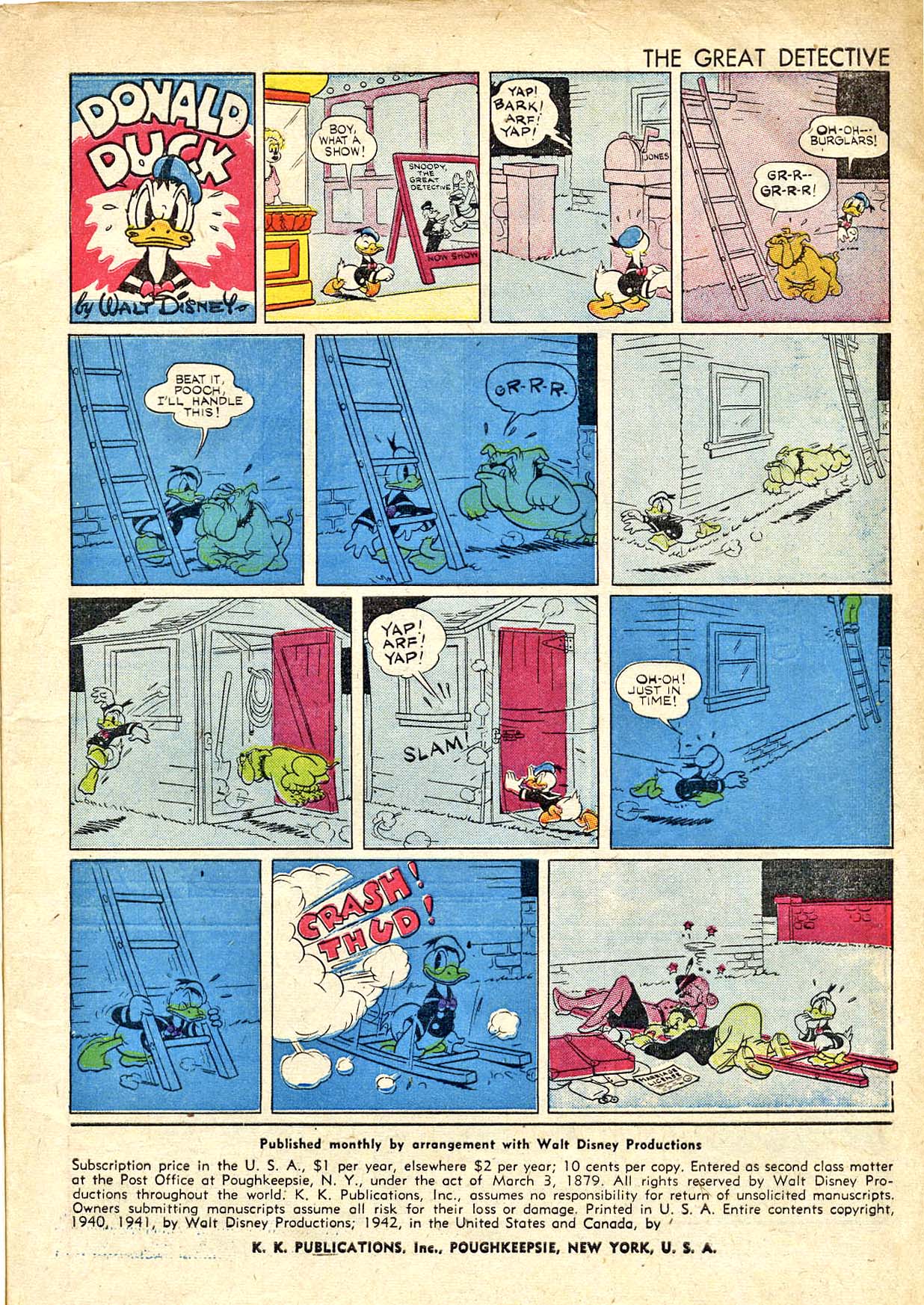 Read online Walt Disney's Comics and Stories comic -  Issue #24 - 3