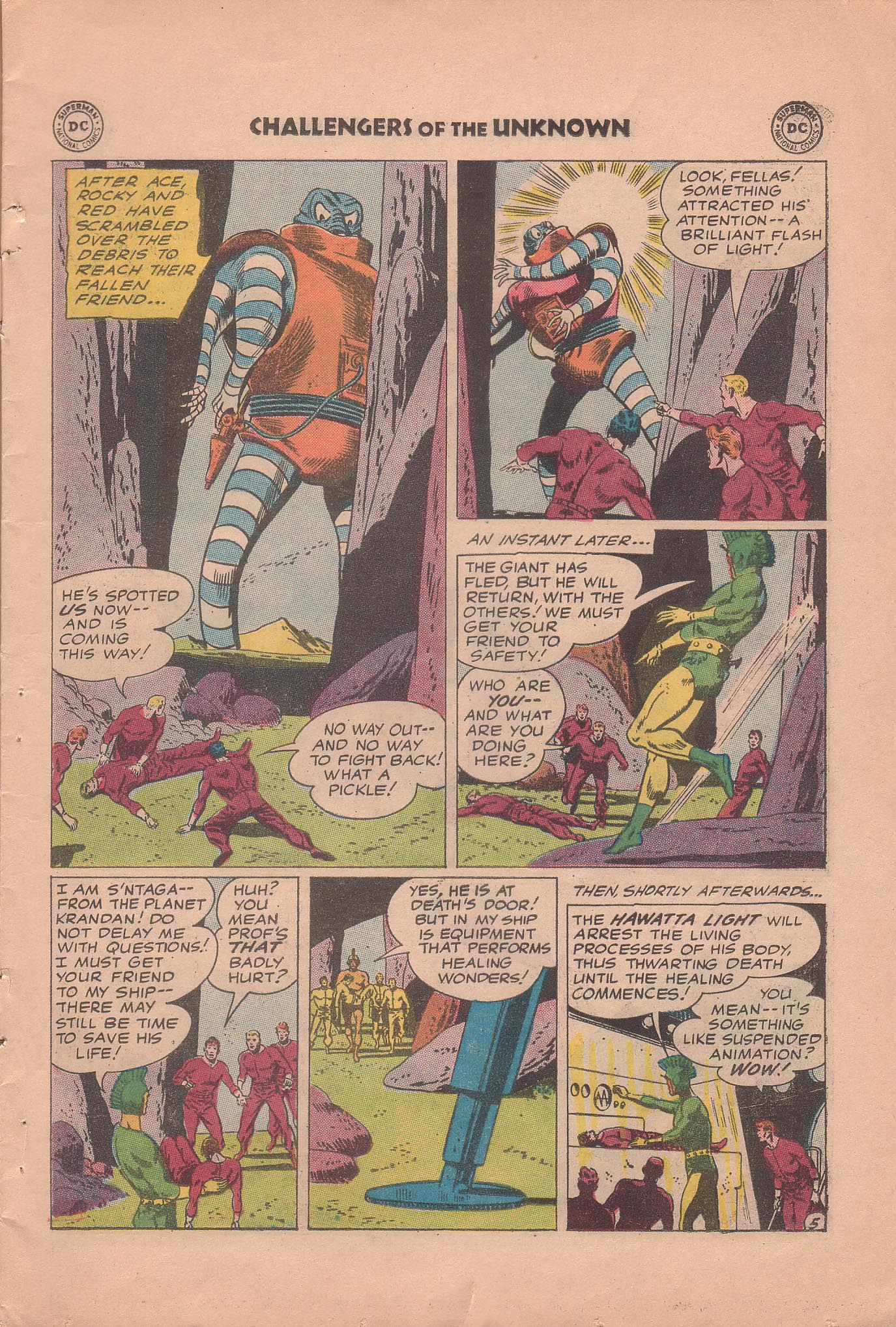 Challengers of the Unknown (1958) Issue #12 #12 - English 7