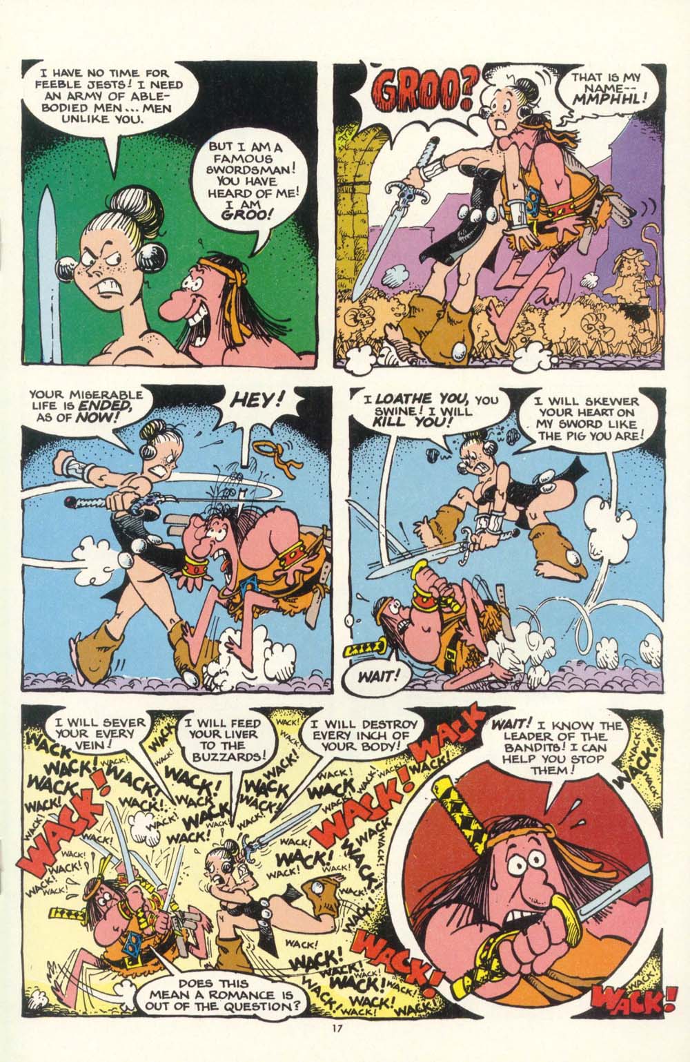 Read online Groo the Wanderer comic -  Issue #7 - 18