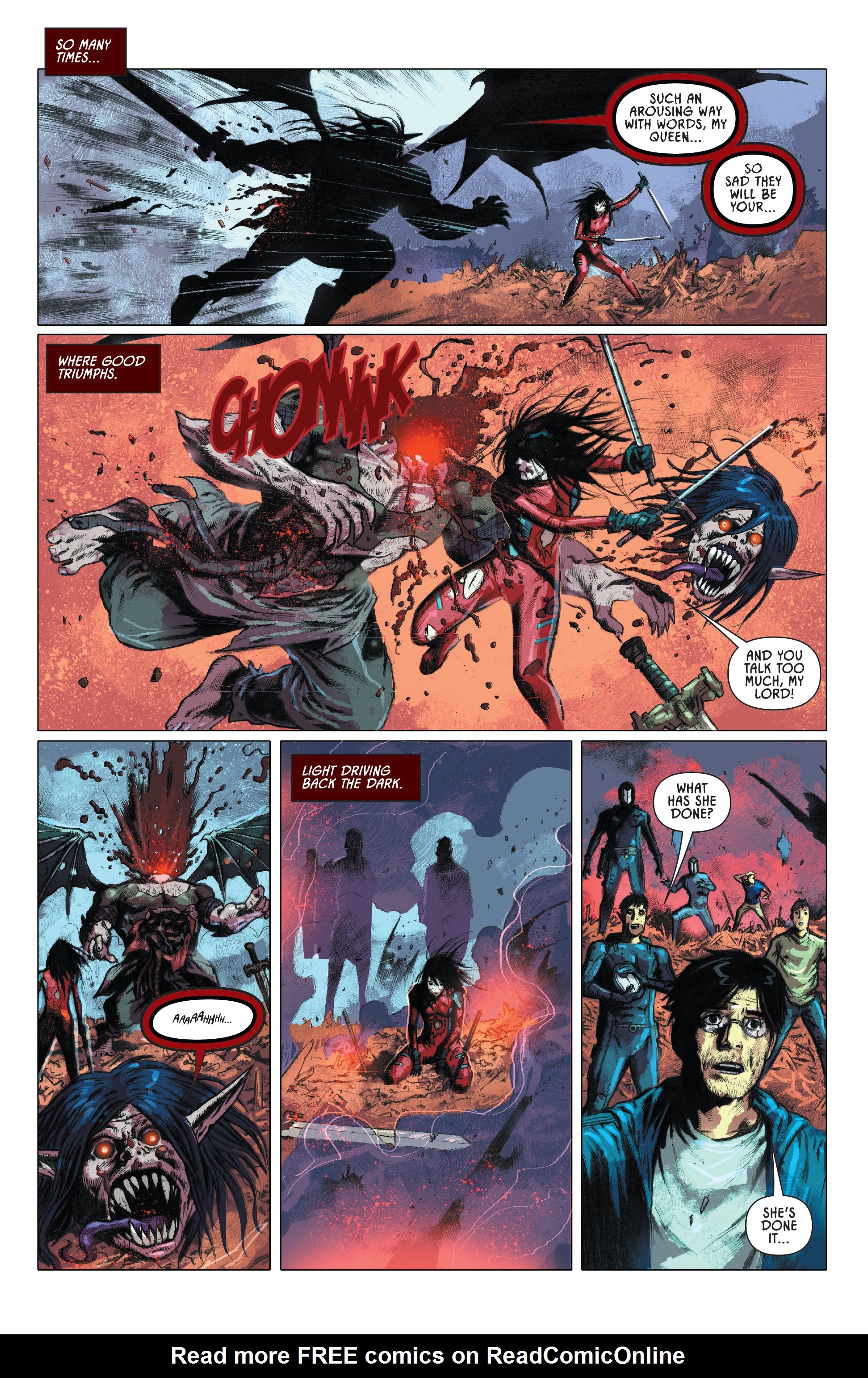 Read online Vampirella Valentine's Day Special comic -  Issue #2021 - 30