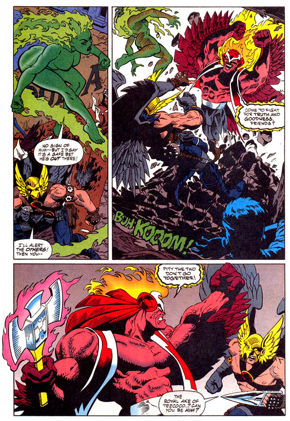 Read online Justice League America comic -  Issue #110 - 18