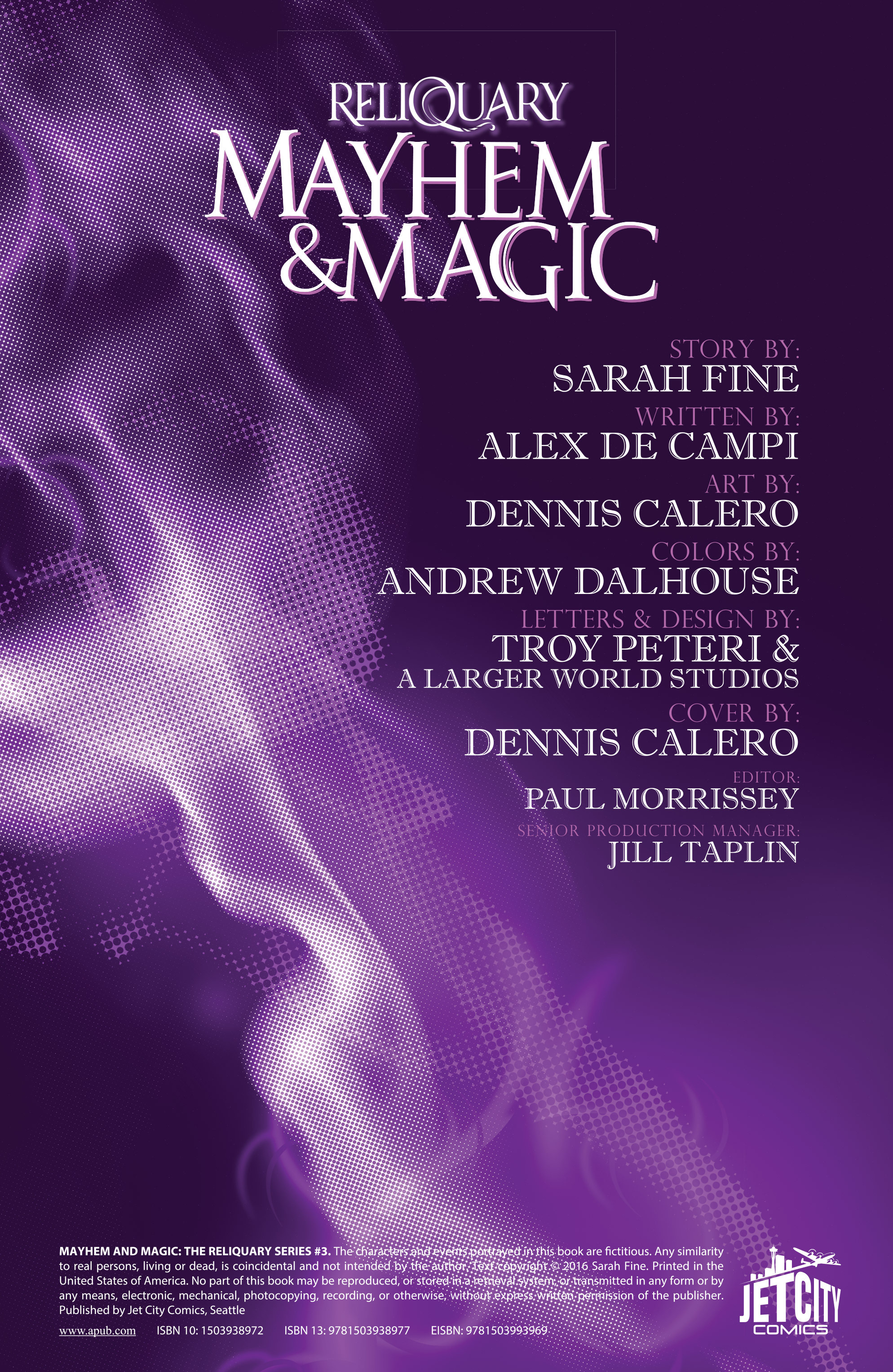 Read online Mayhem & Magic comic -  Issue #3 - 2