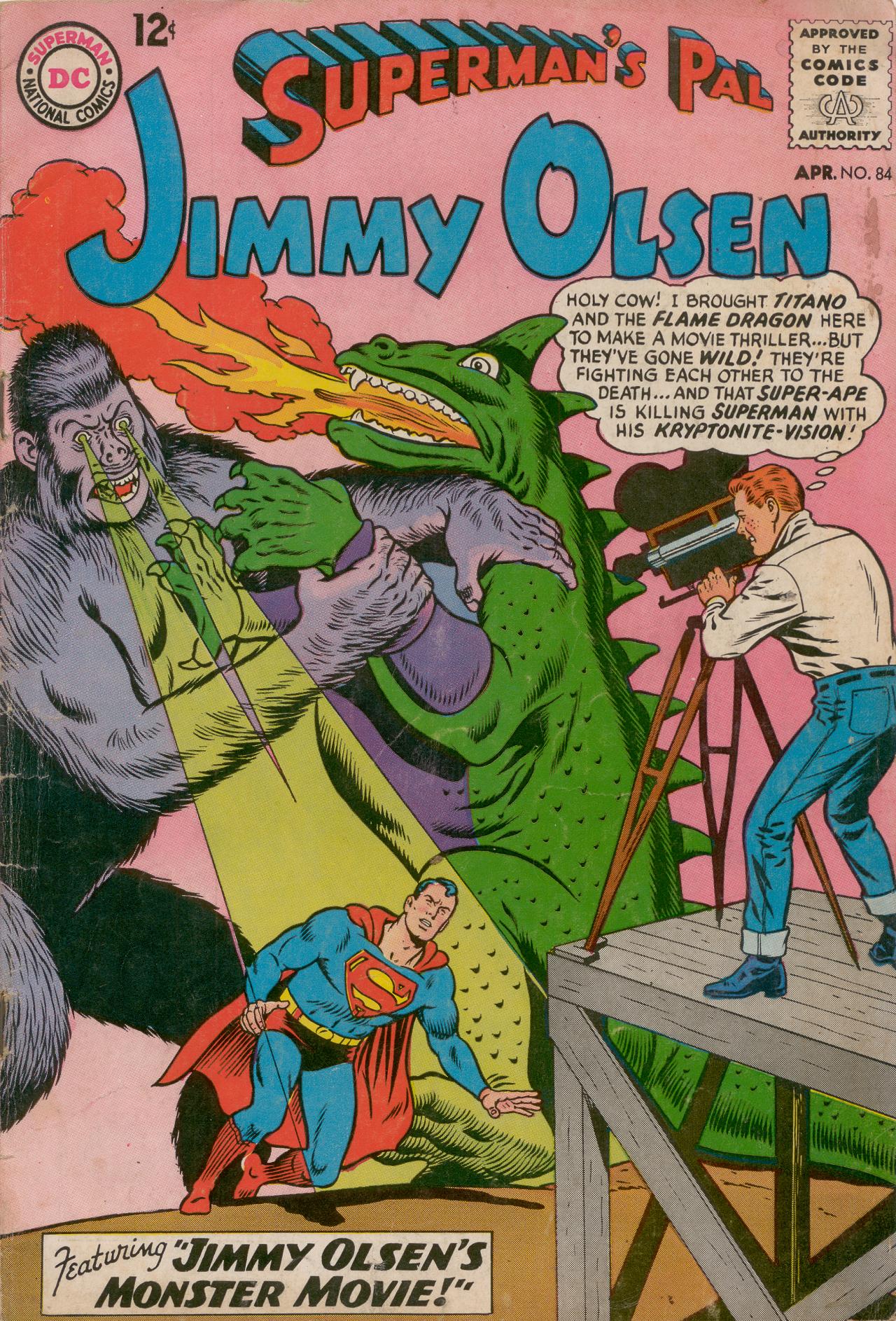 Read online Superman's Pal Jimmy Olsen comic -  Issue #84 - 1