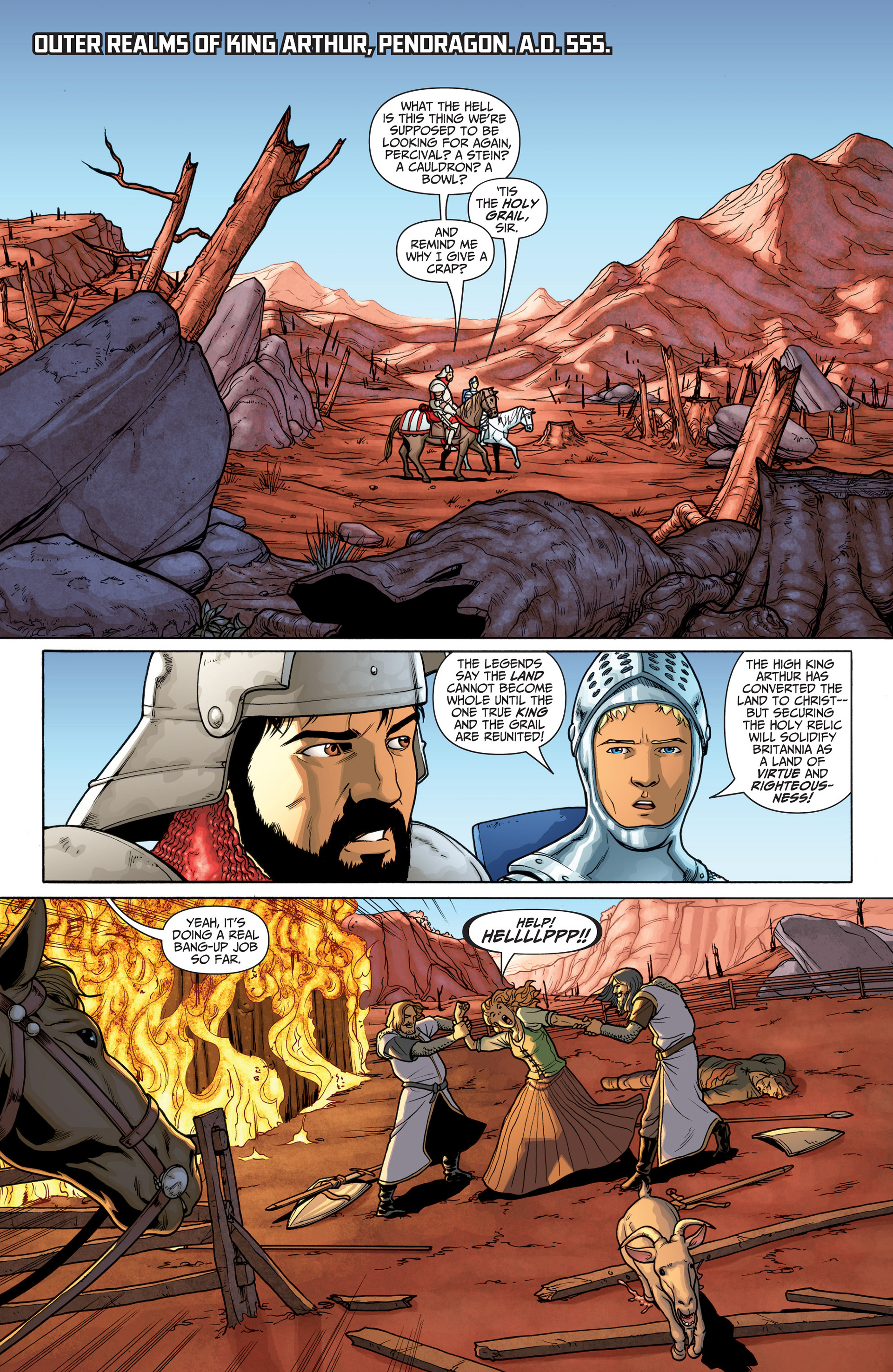 Read online Archer and Armstrong comic -  Issue #22 - 3