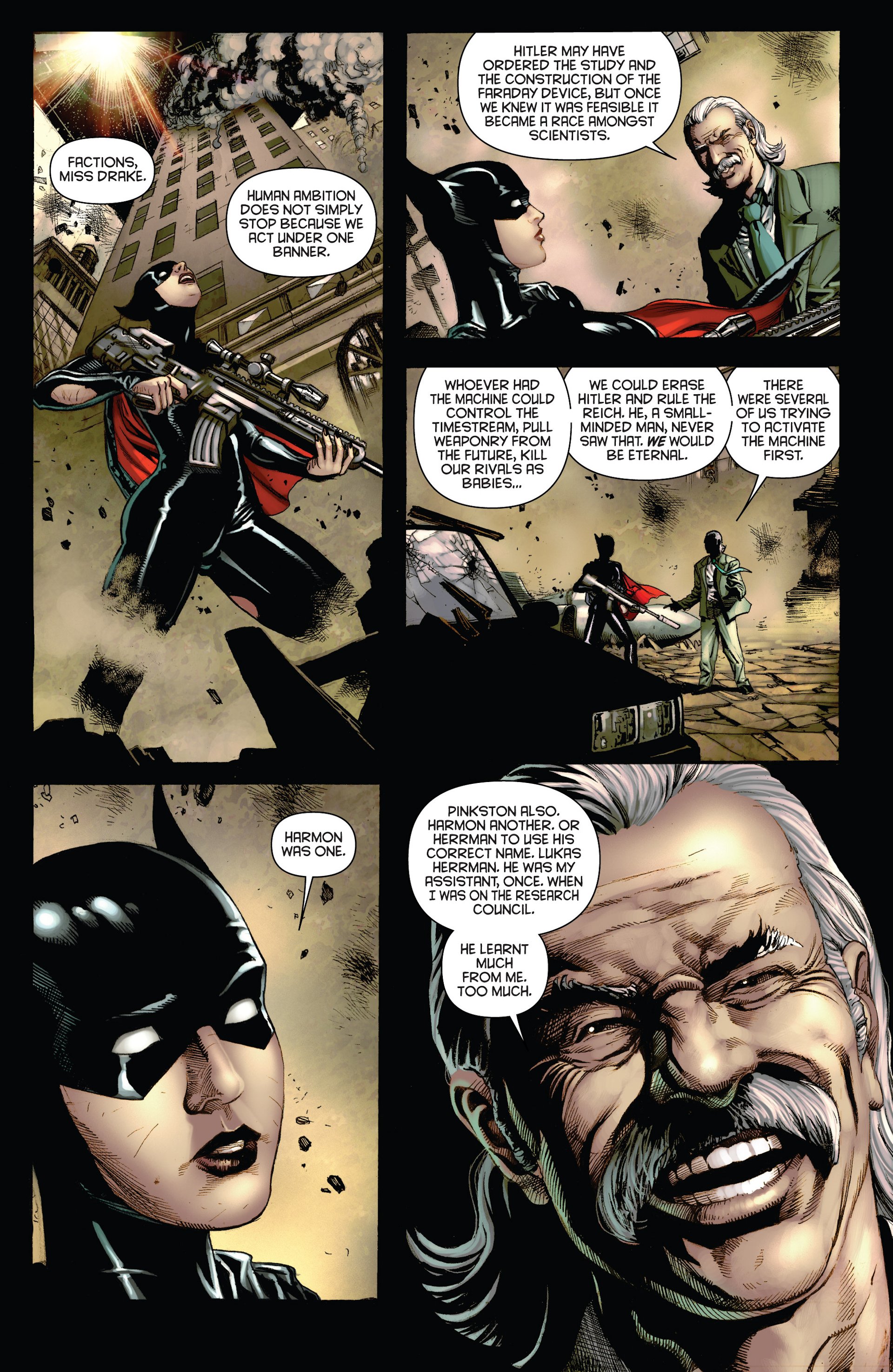 Read online Miss Fury (2013) comic -  Issue #5 - 9