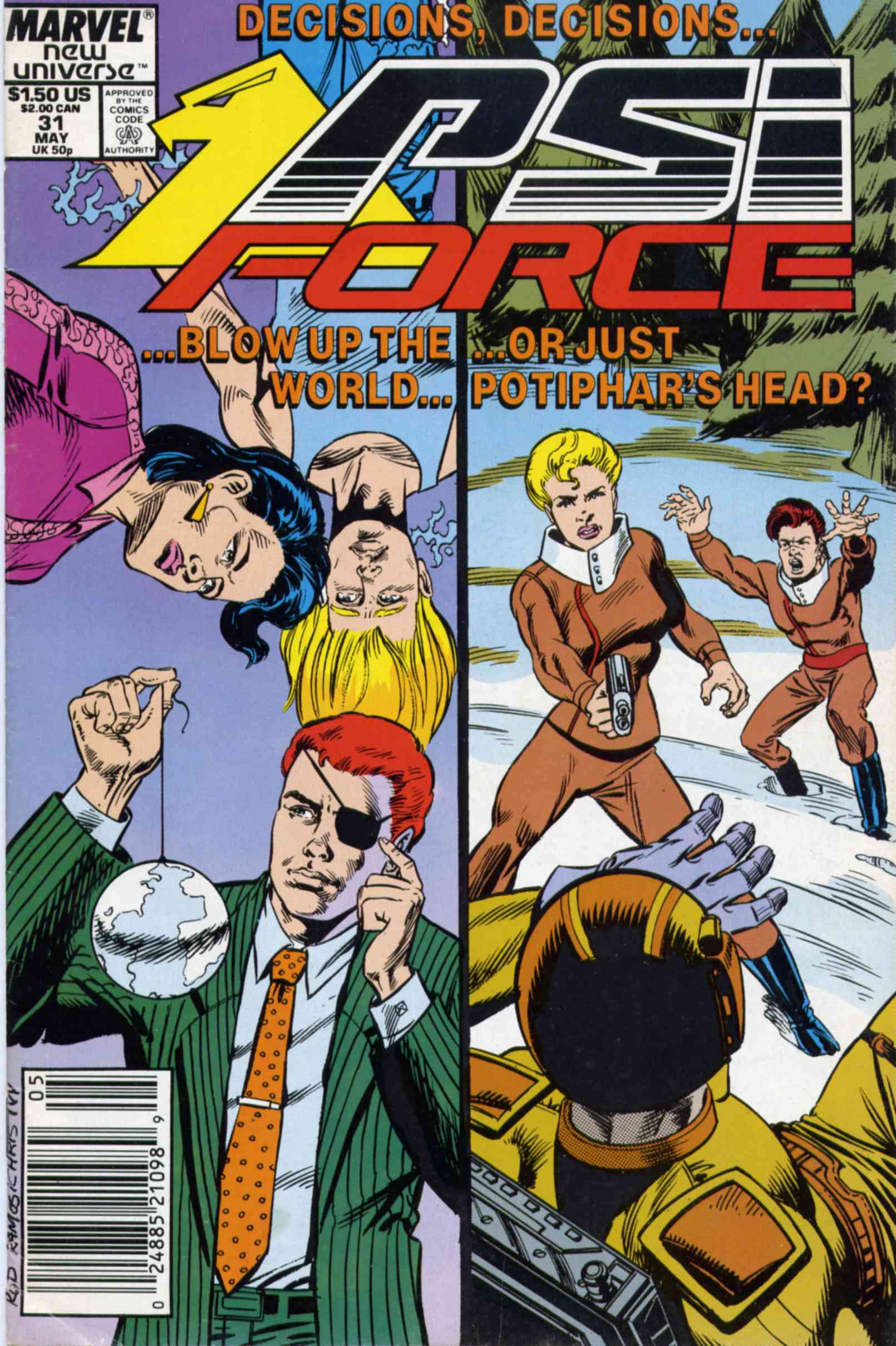 Read online Psi-Force comic -  Issue #31 - 1