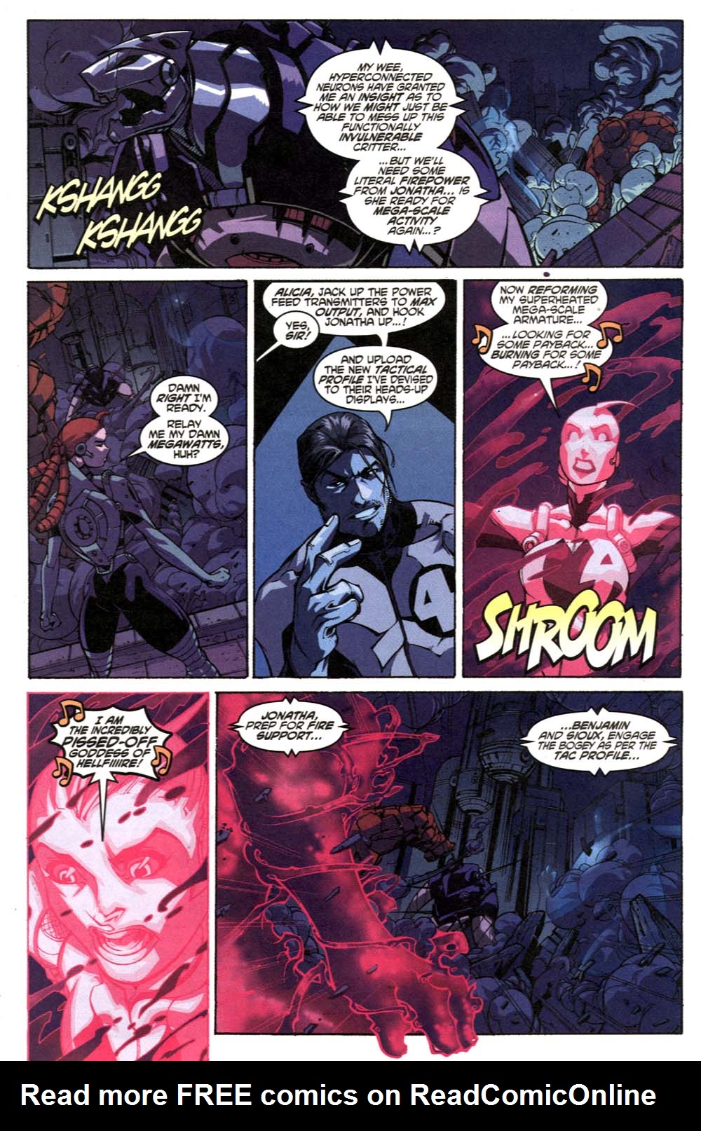 Read online Marvel Mangaverse: Fantastic Four comic -  Issue # Full - 21