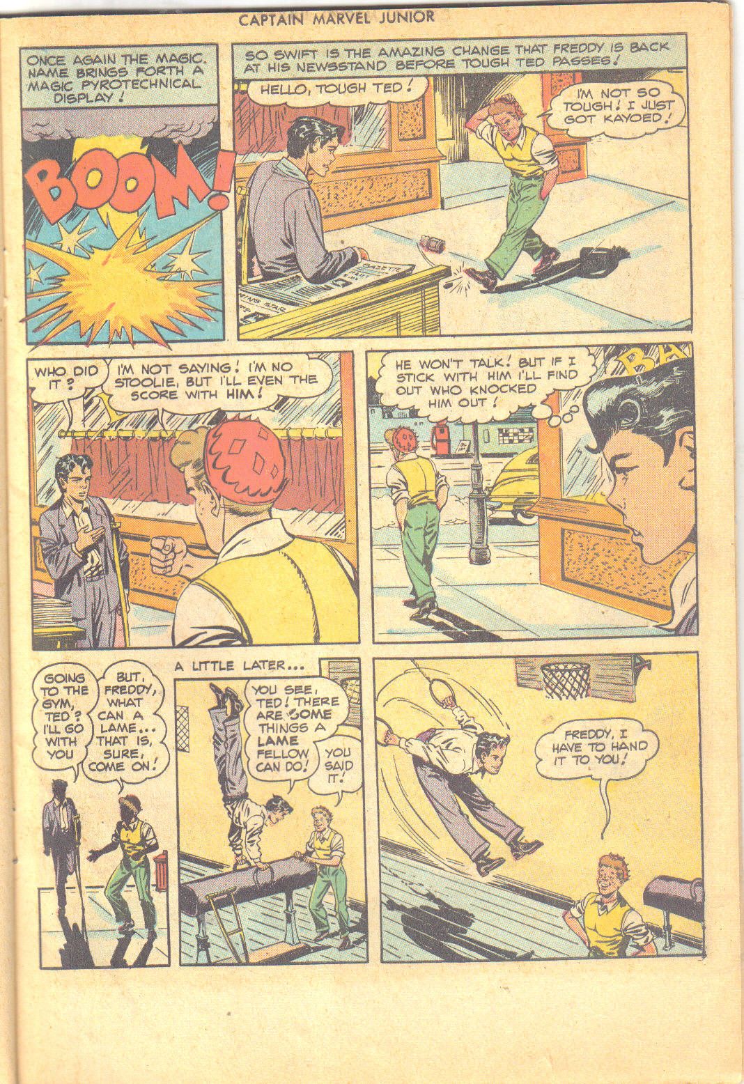 Read online Captain Marvel, Jr. comic -  Issue #70 - 22