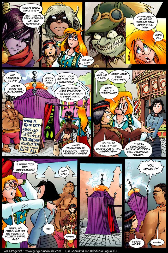 Read online Girl Genius (2002) comic -  Issue #4 - 100