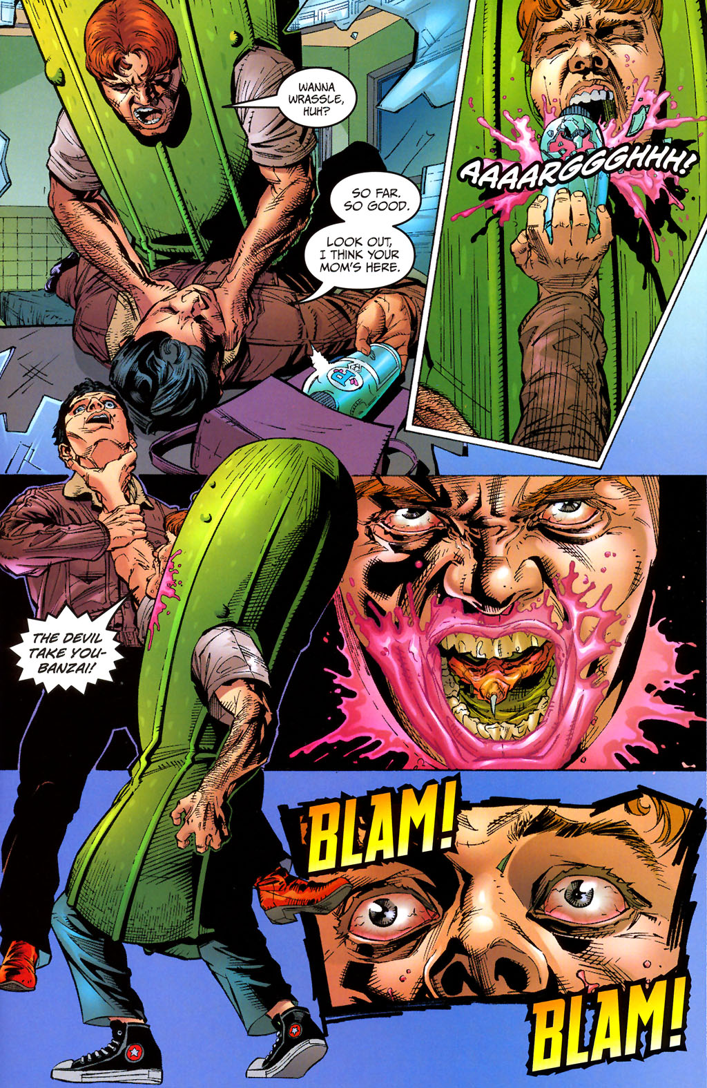 Read online Buckaroo Banzai: Return of the Screw (2006) comic -  Issue #2 - 13