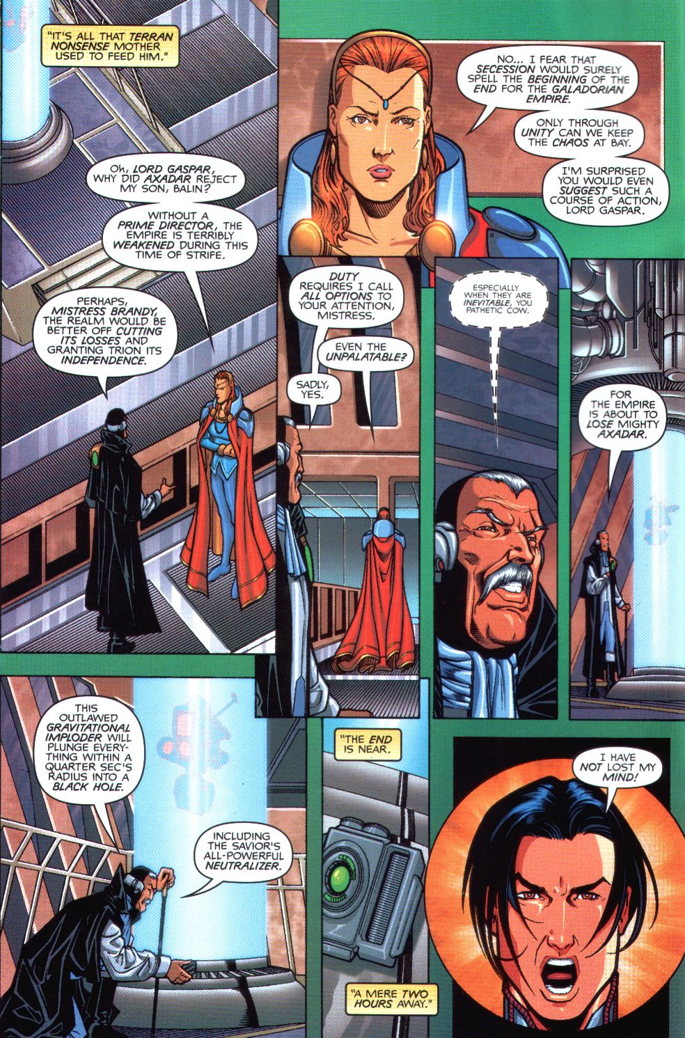 Read online Spaceknights (2000) comic -  Issue #3 - 5