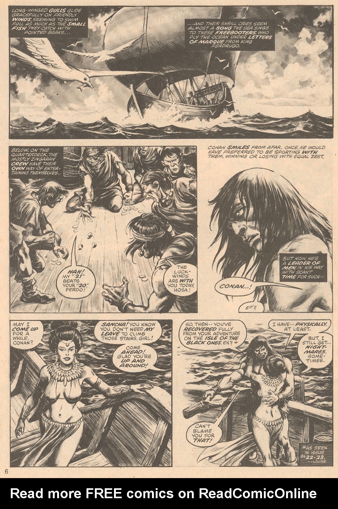 Read online The Savage Sword Of Conan comic -  Issue #67 - 6