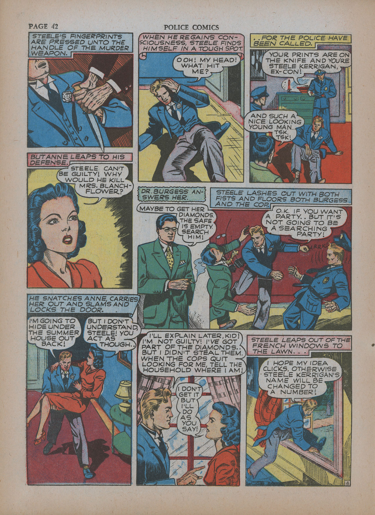 Read online Police Comics comic -  Issue #5 - 46