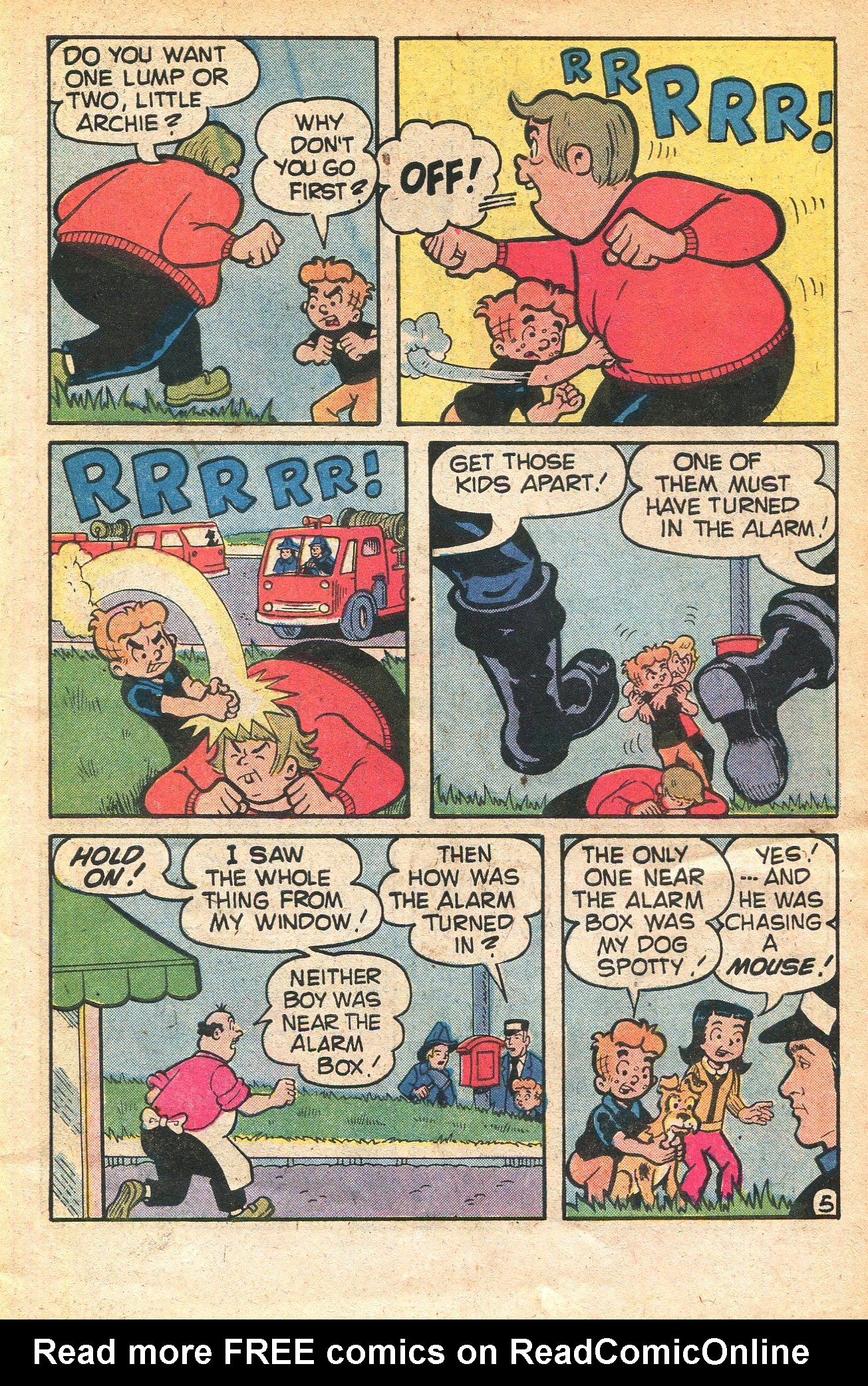 Read online The Adventures of Little Archie comic -  Issue #160 - 7