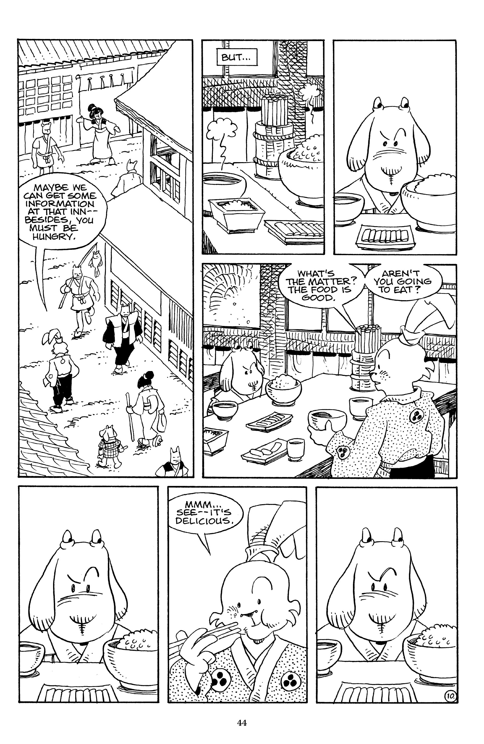 Read online The Usagi Yojimbo Saga comic -  Issue # TPB 4 - 44