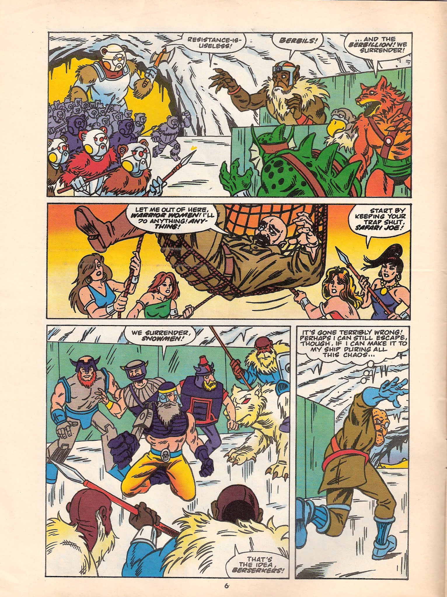 Read online ThunderCats (1987) comic -  Issue #98 - 6