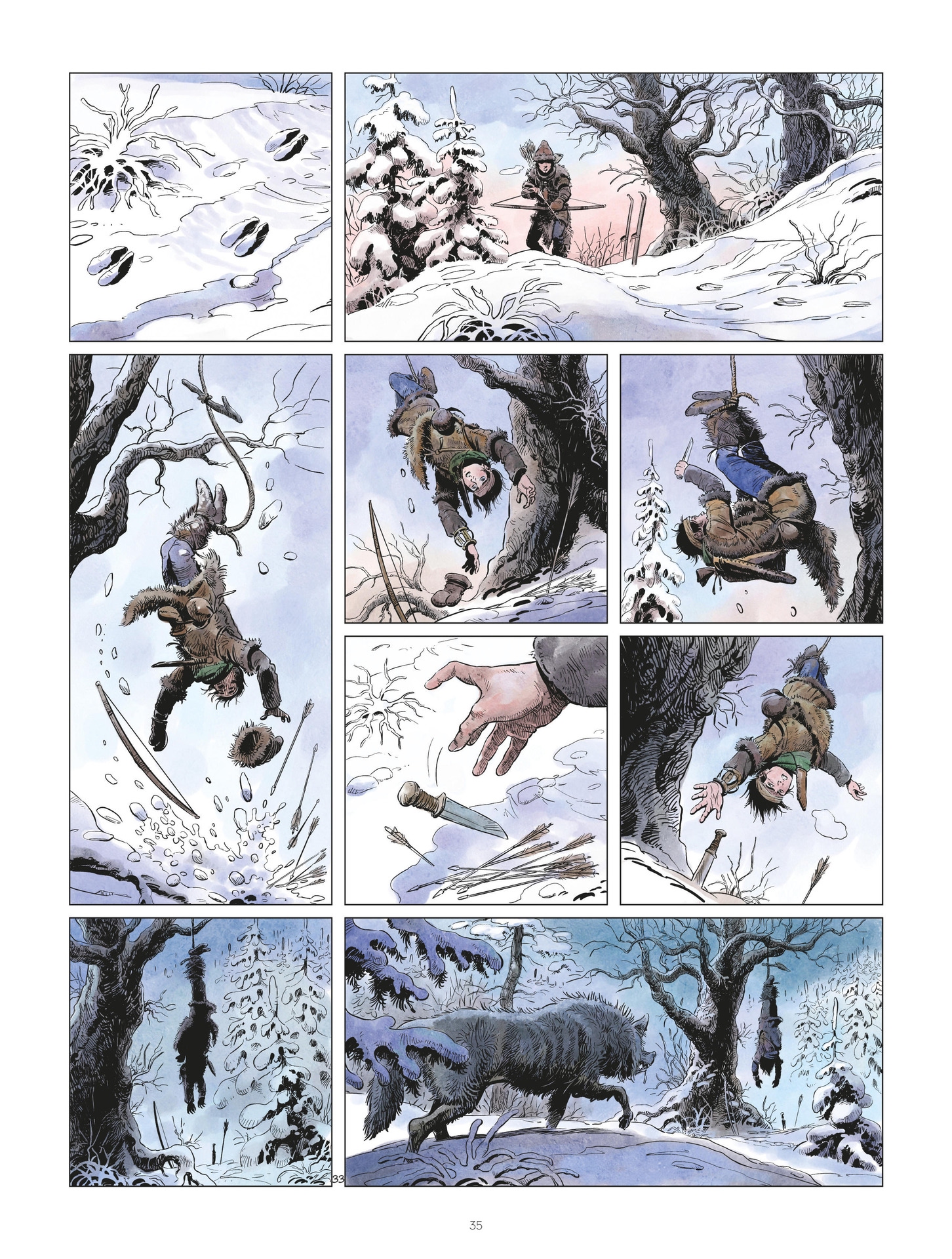Read online The World of Thorgal: The Young Years comic -  Issue #1 - 35