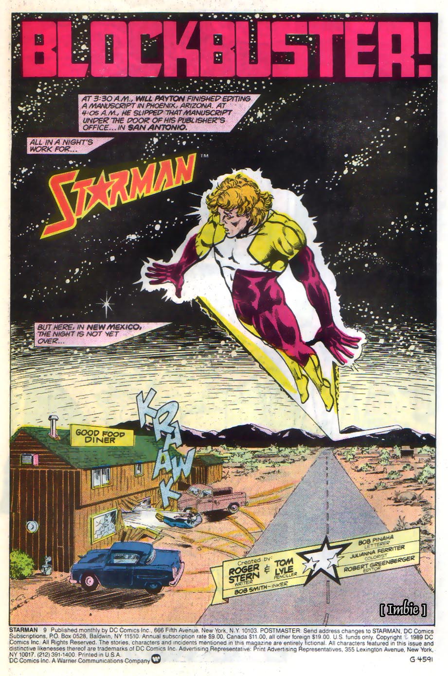 Read online Starman (1988) comic -  Issue #9 - 2