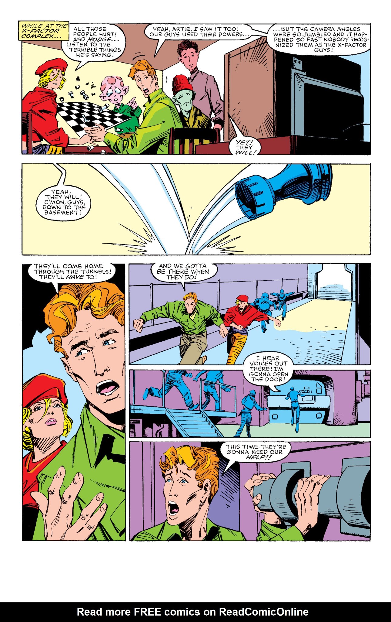 Read online X-Men: Fall of the Mutants comic -  Issue # TPB 2 (Part 2) - 41