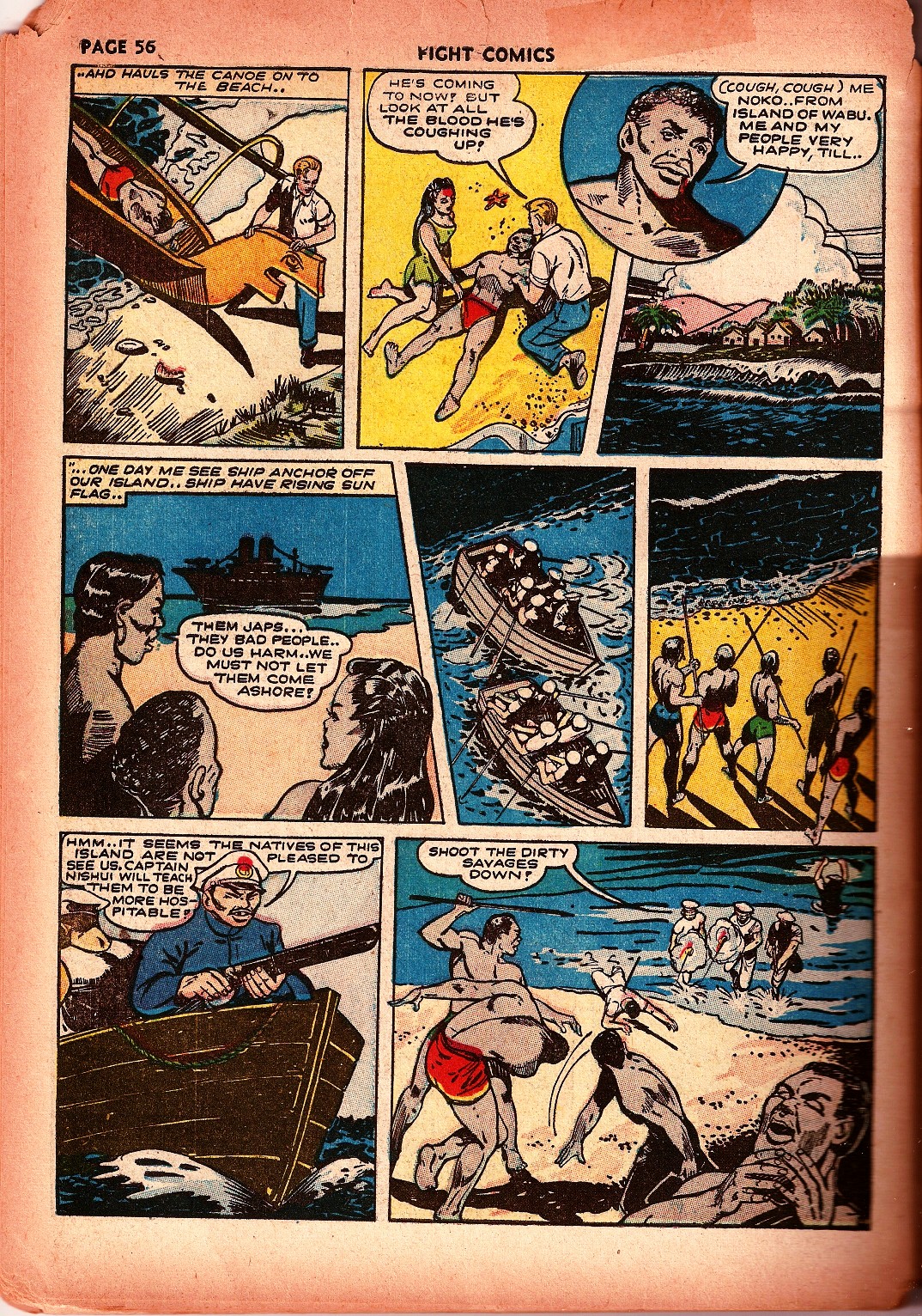 Read online Fight Comics comic -  Issue #23 - 58