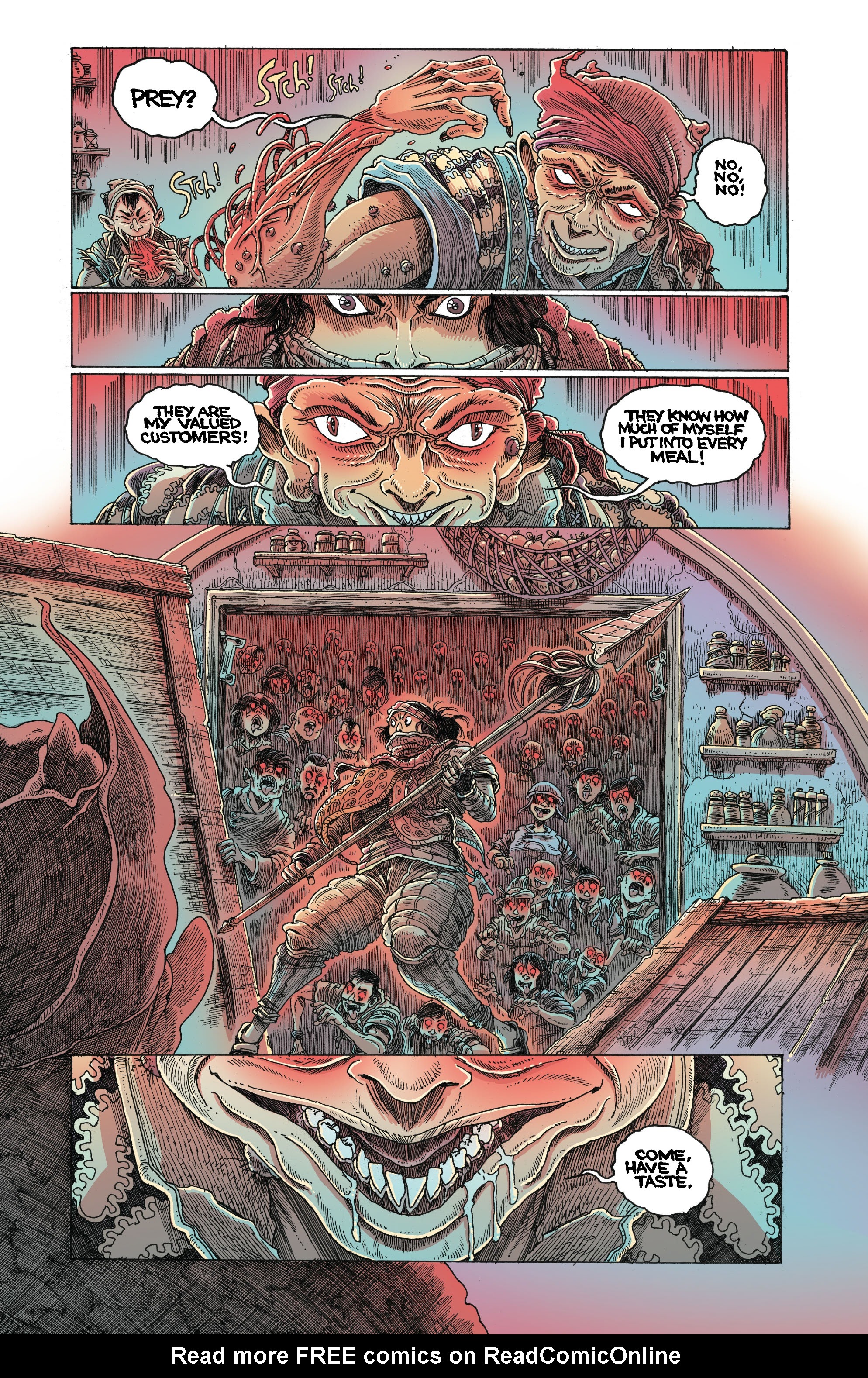 Read online Orphan and the Five Beasts comic -  Issue #3 - 23