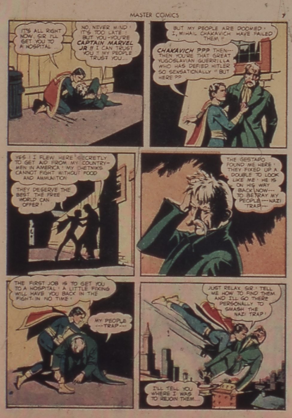 Read online Master Comics comic -  Issue #36 - 7