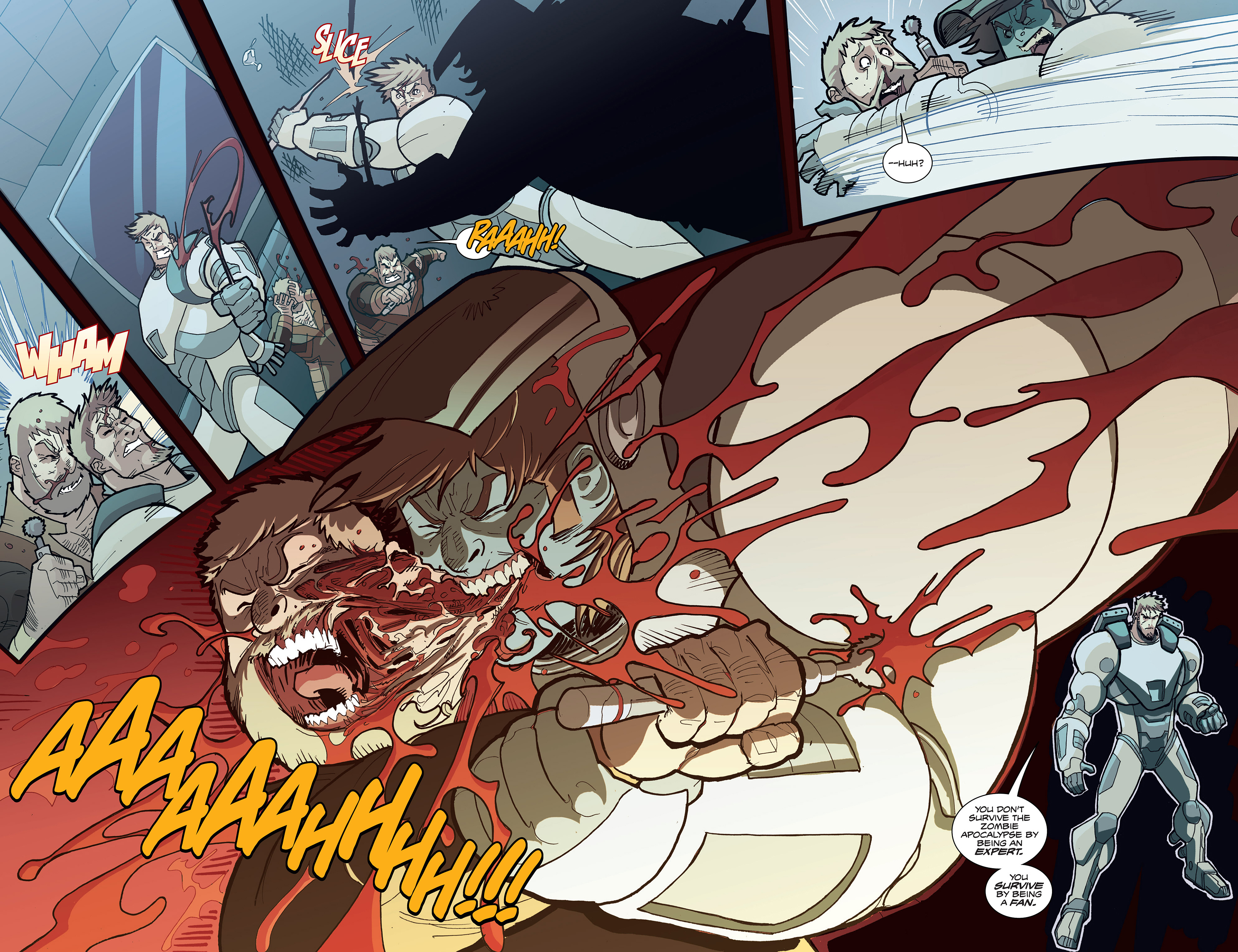 Read online Fanboys vs. Zombies comic -  Issue #16 - 20