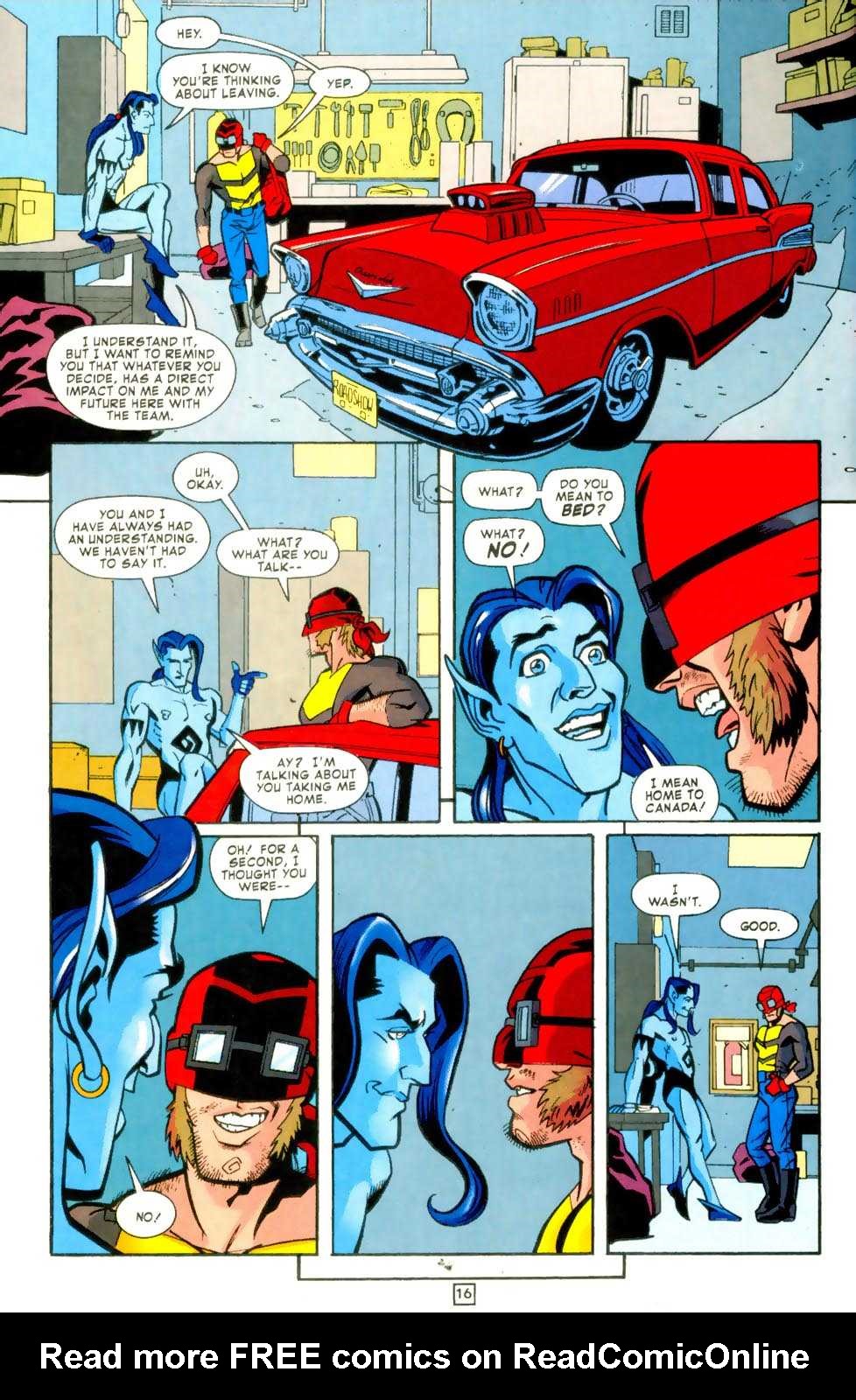 Read online Young Heroes in Love comic -  Issue #13 - 17