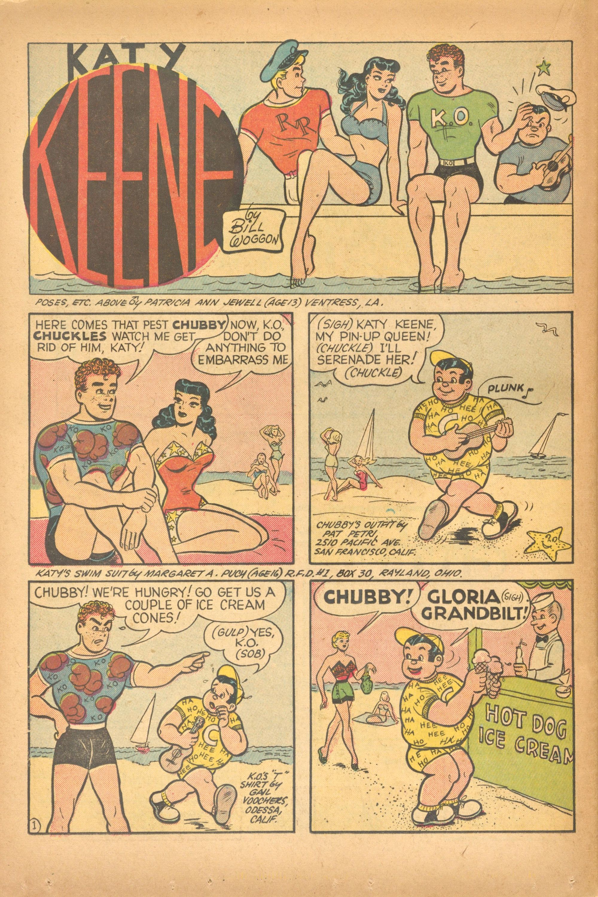 Read online Katy Keene (1949) comic -  Issue #19 - 24