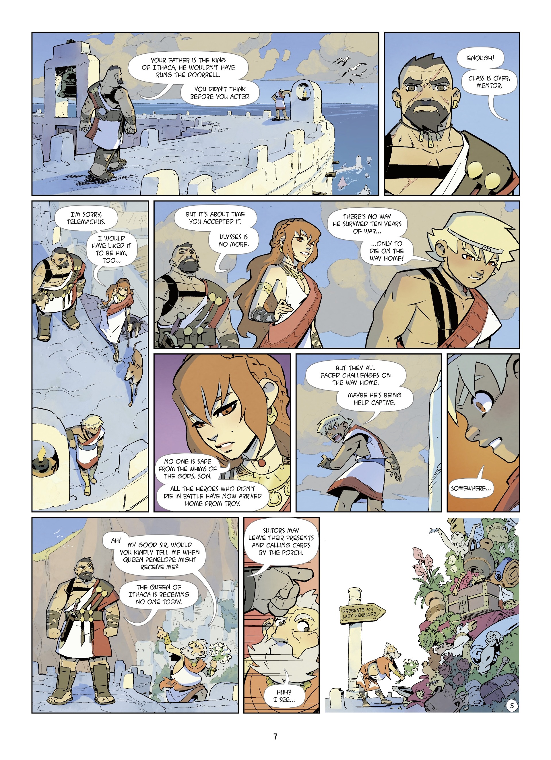 Read online Telemachus comic -  Issue #1 - 7