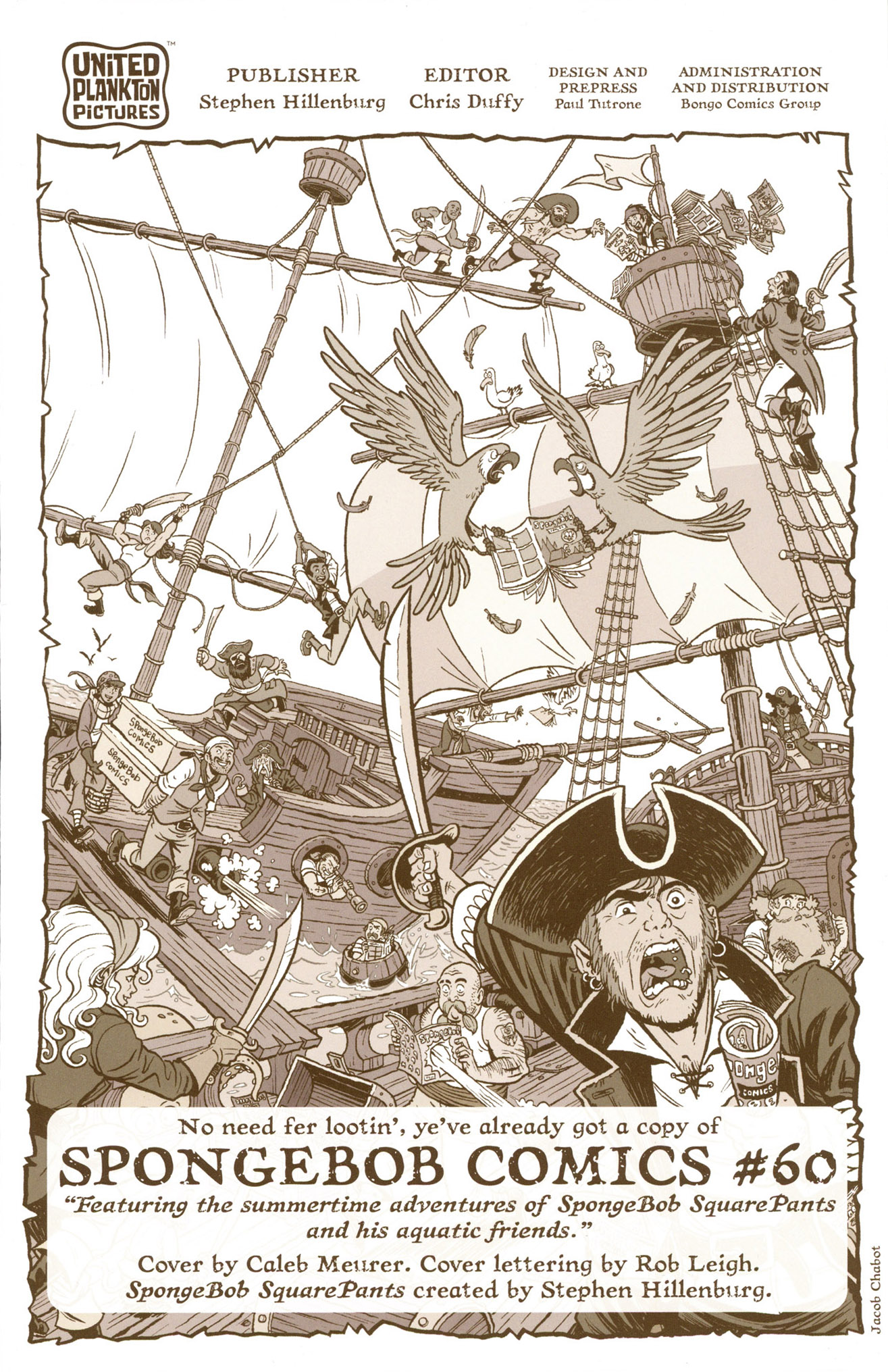 Read online SpongeBob Comics comic -  Issue #60 - 2
