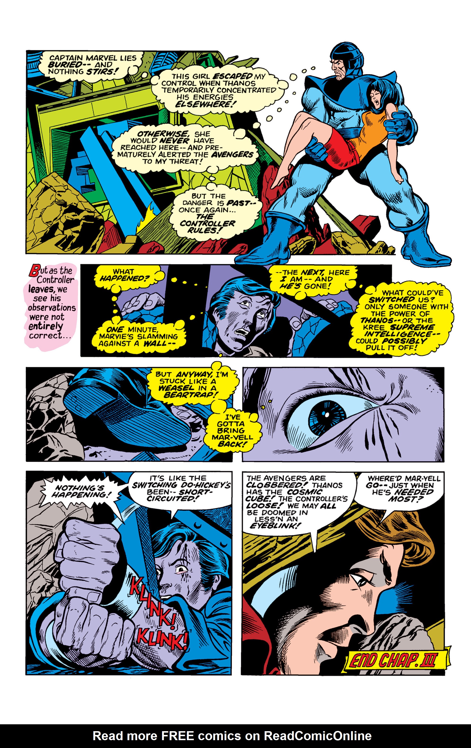 Read online Captain Marvel by Jim Starlin comic -  Issue # TPB (Part 1) - 108