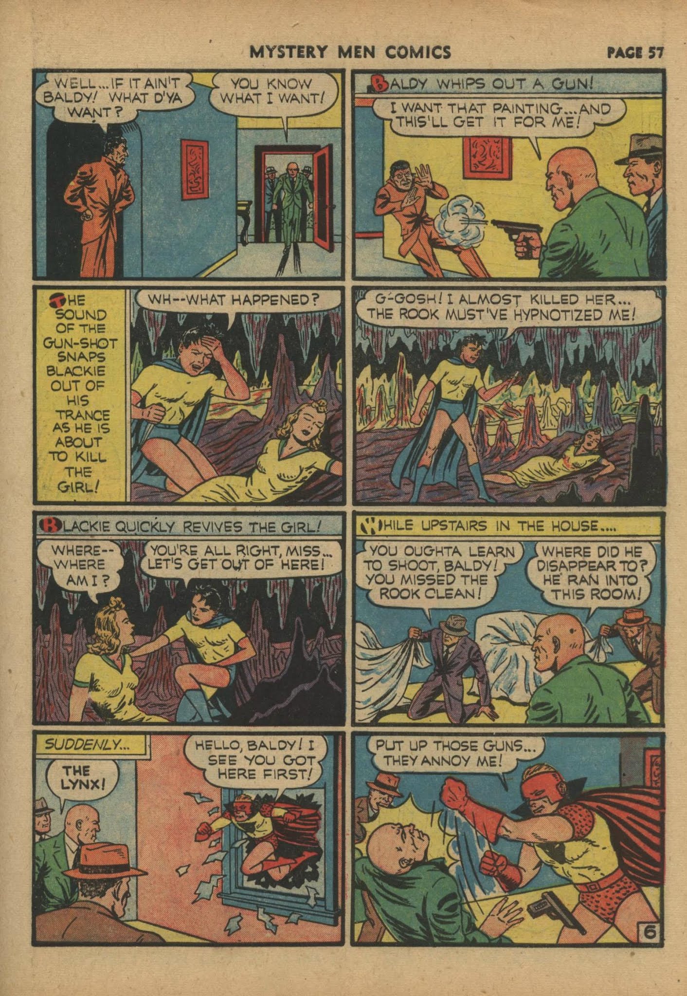 Read online Mystery Men Comics comic -  Issue #19 - 59