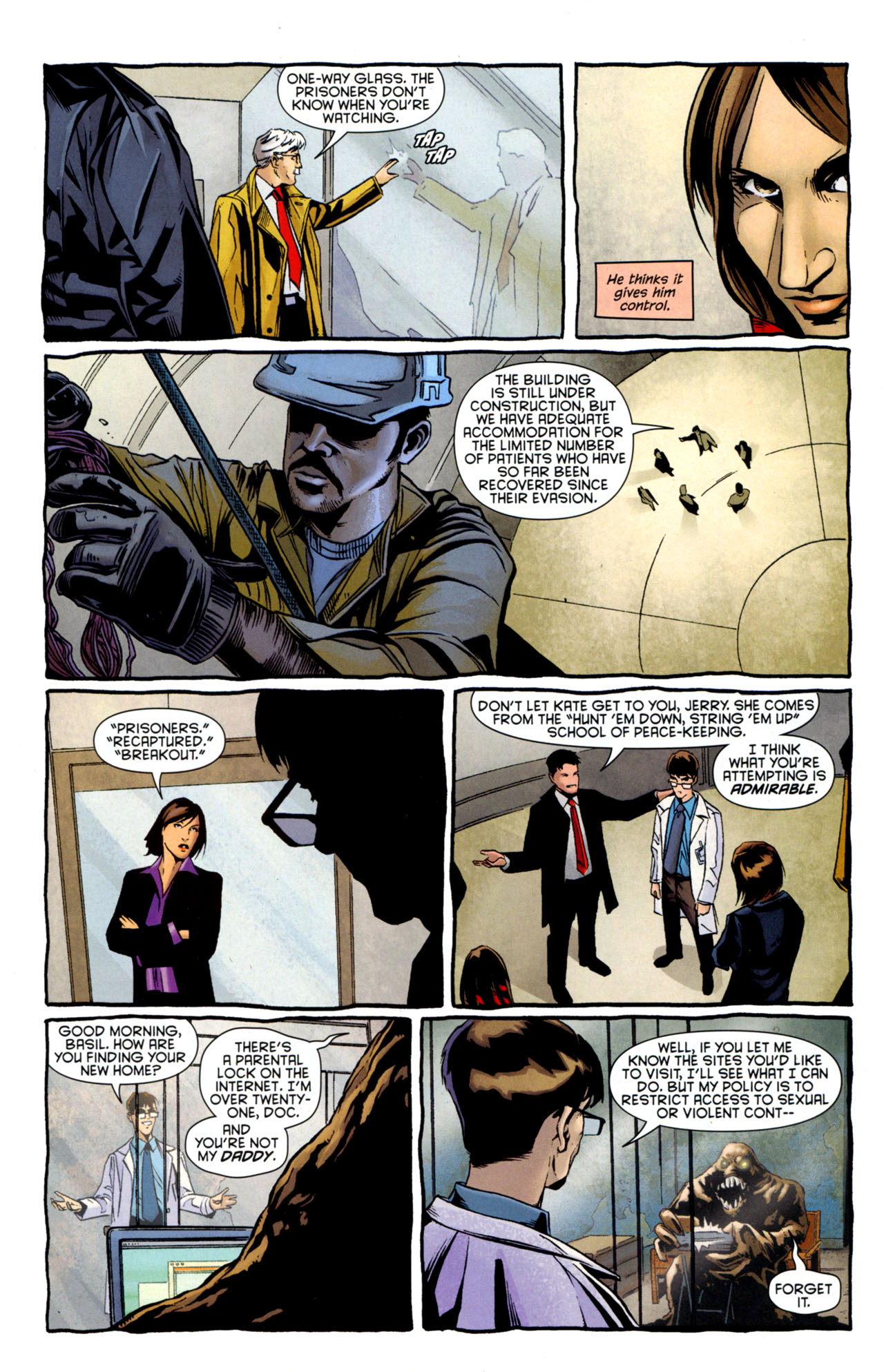 Read online Arkham Reborn comic -  Issue #1 - 5