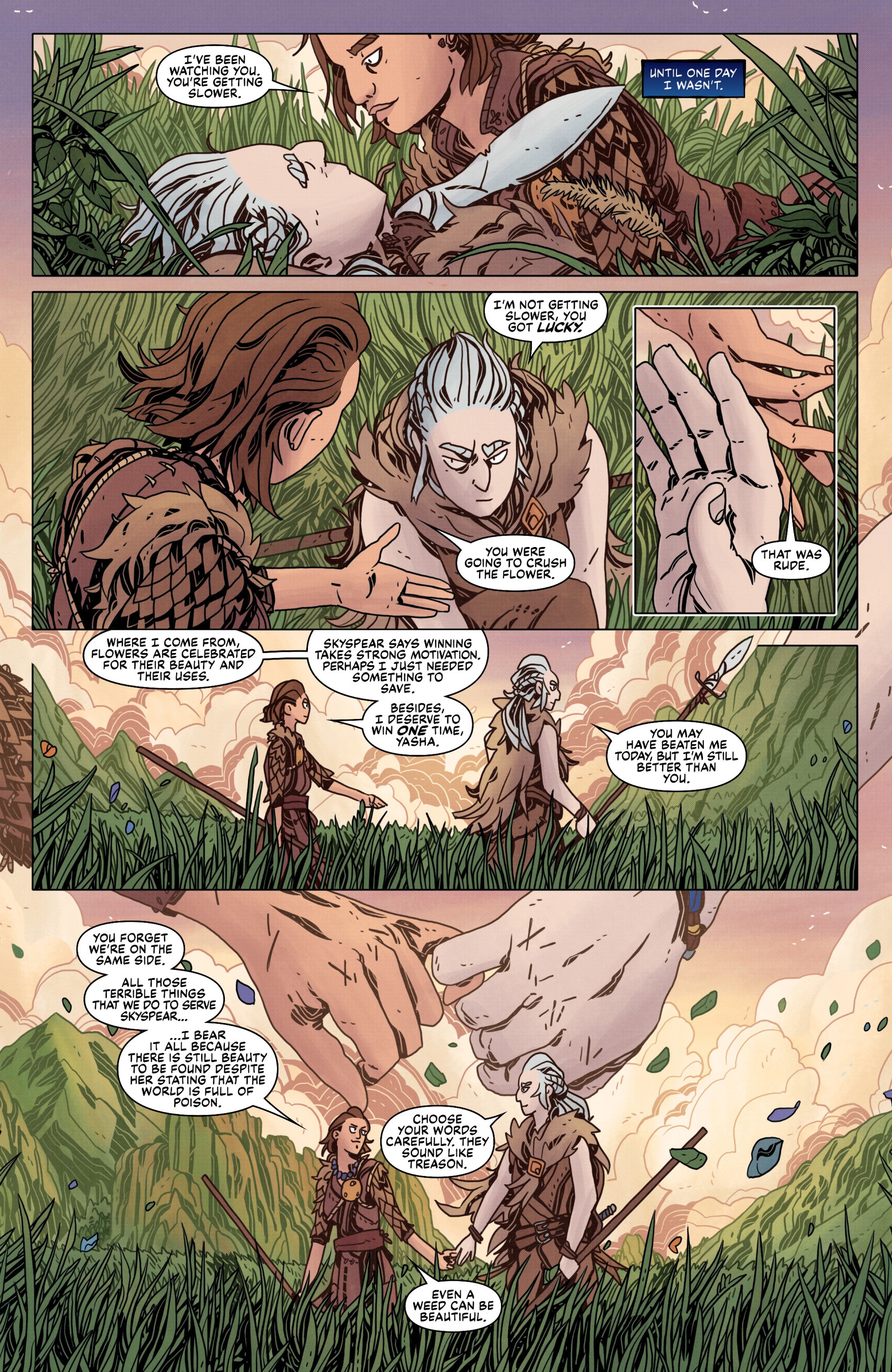 Read online Critical Role: The Mighty Nein Origins - Yasha Nydoorin comic -  Issue # Full - 22