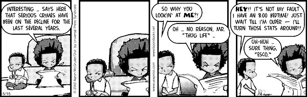 Read online The Boondocks Collection comic -  Issue # Year 2000 - 136