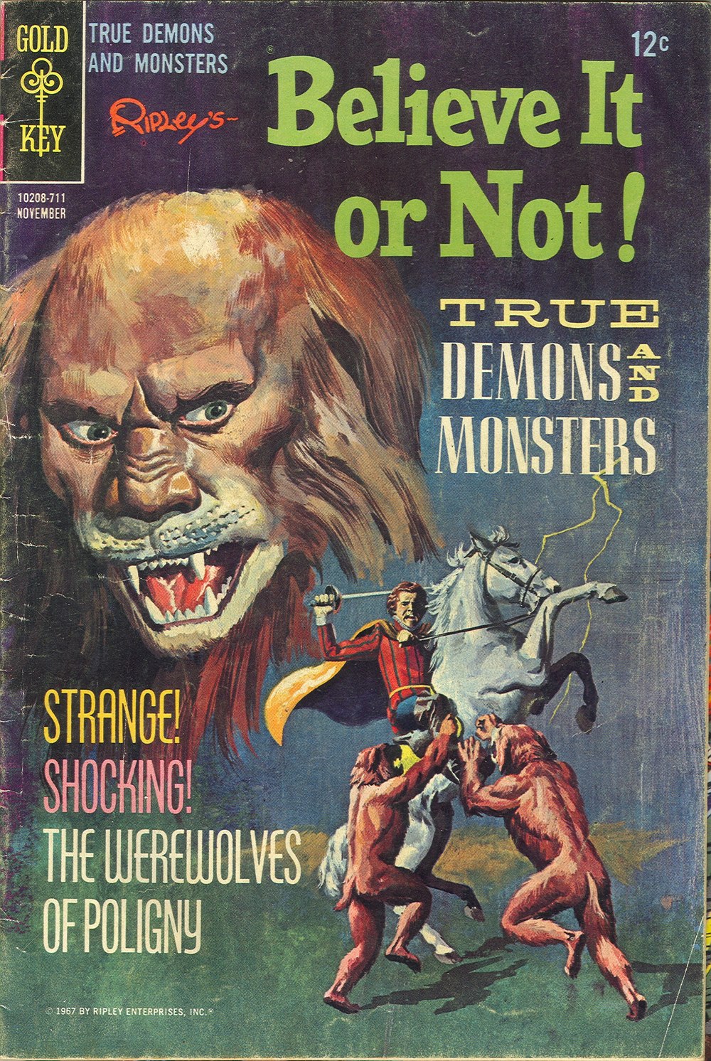 Read online Ripley's Believe it or Not! (1965) comic -  Issue #7 - 1