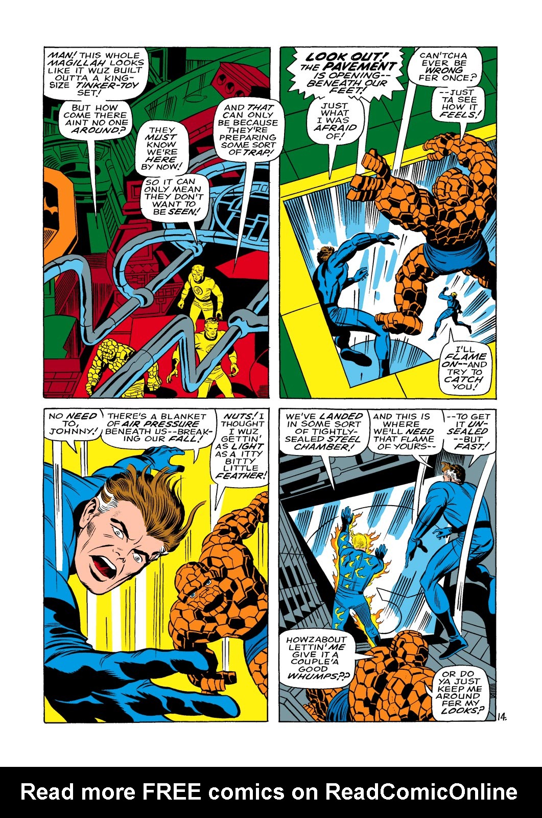 Read online Fantastic Four (1961) comic -  Issue #82 - 15