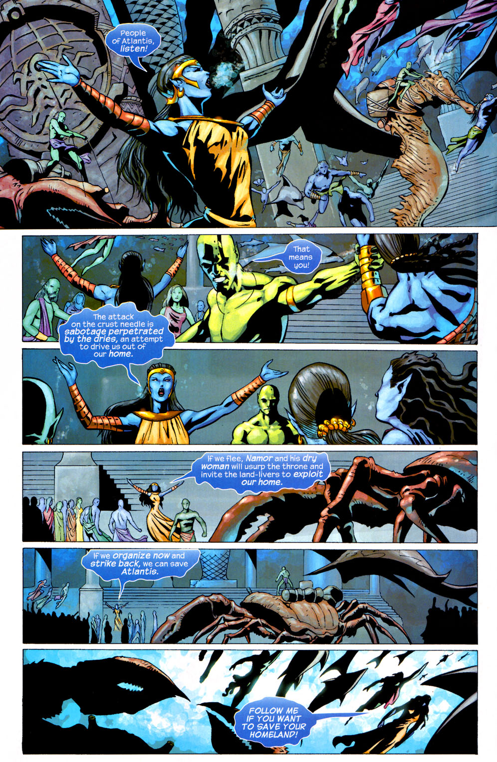 Read online Namor comic -  Issue #12 - 7