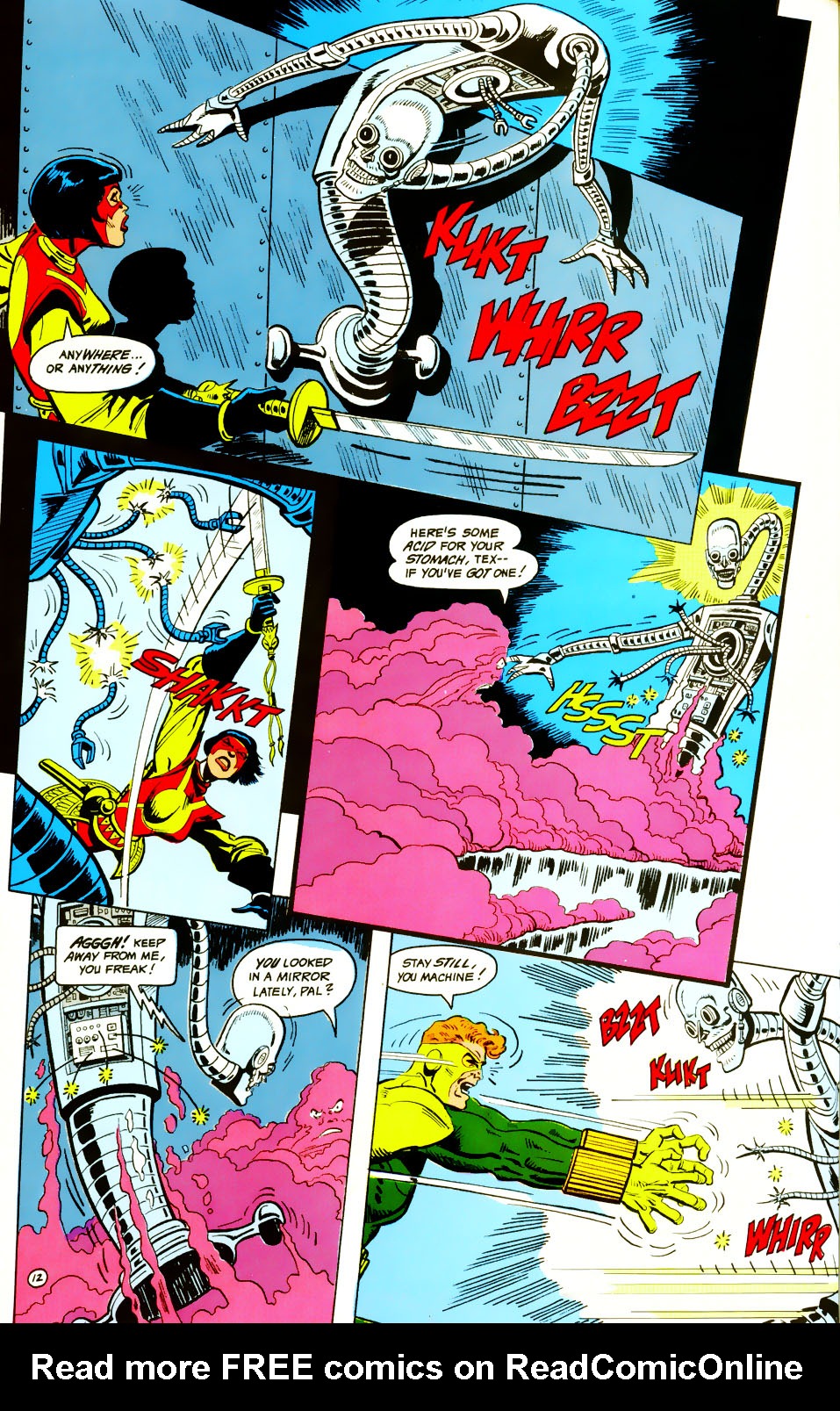 Read online The Outsiders (1985) comic -  Issue #7 - 13