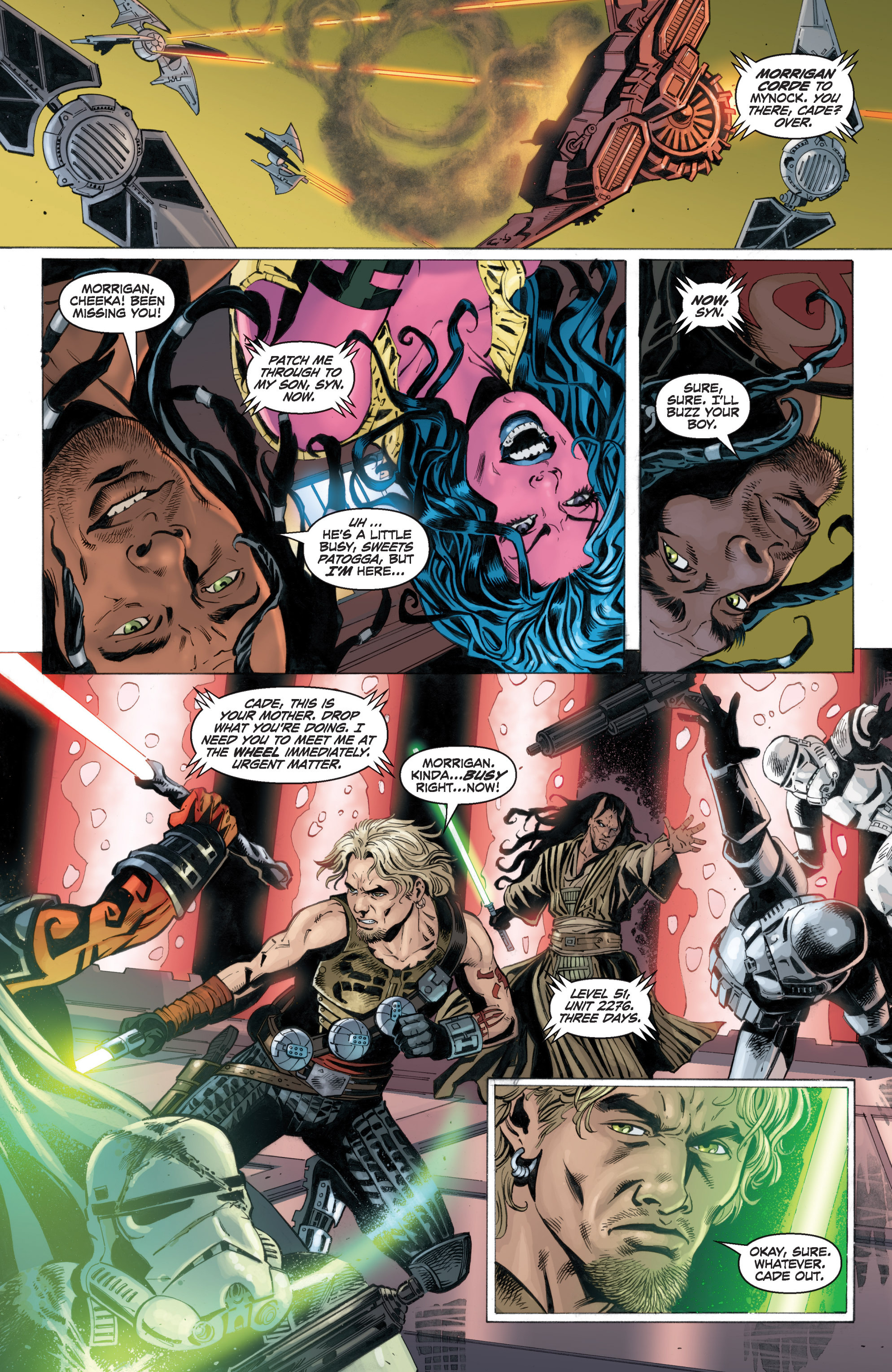 Read online Star Wars: Legacy War comic -  Issue #2 - 7