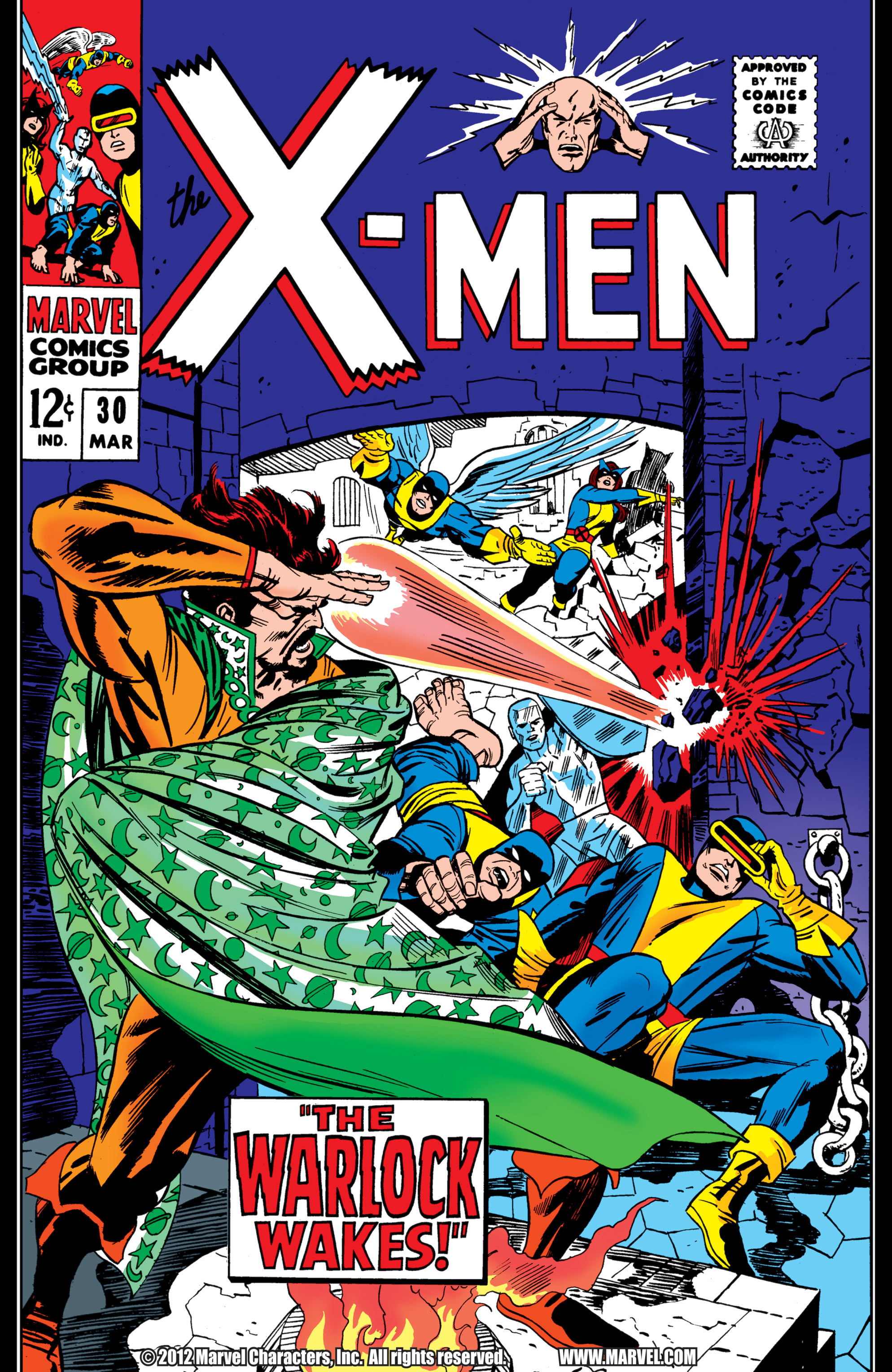 Read online Uncanny X-Men (1963) comic -  Issue #30 - 1