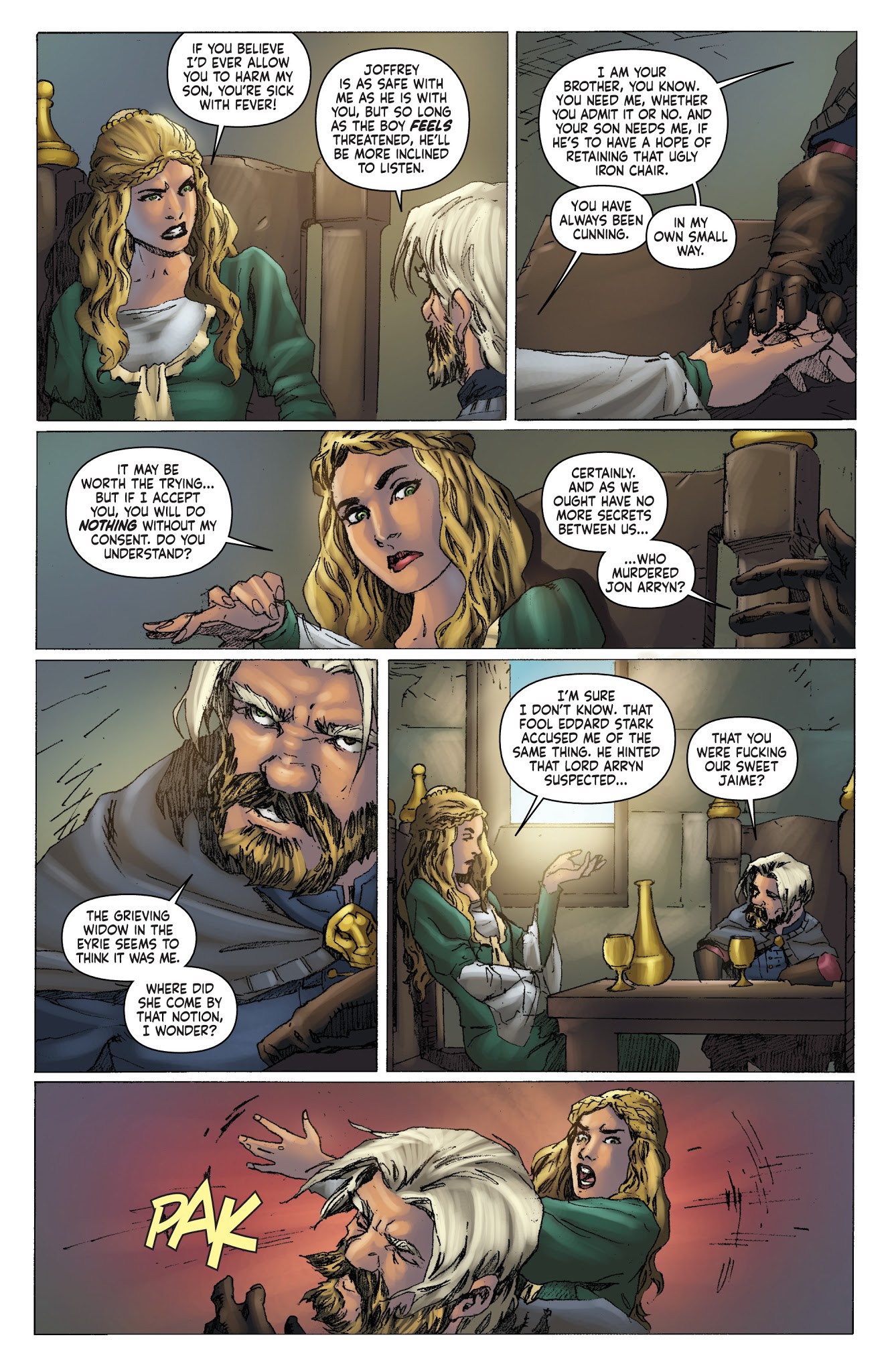 Read online A Clash of Kings comic -  Issue #3 - 19