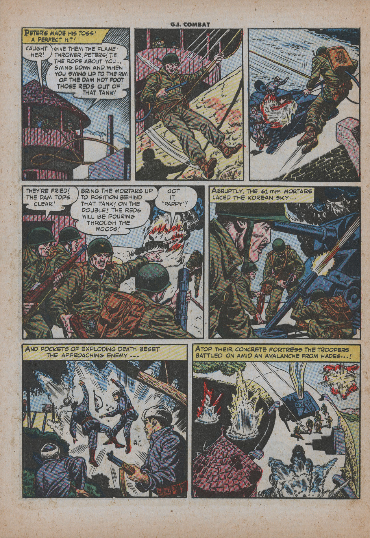 Read online G.I. Combat (1952) comic -  Issue #12 - 8