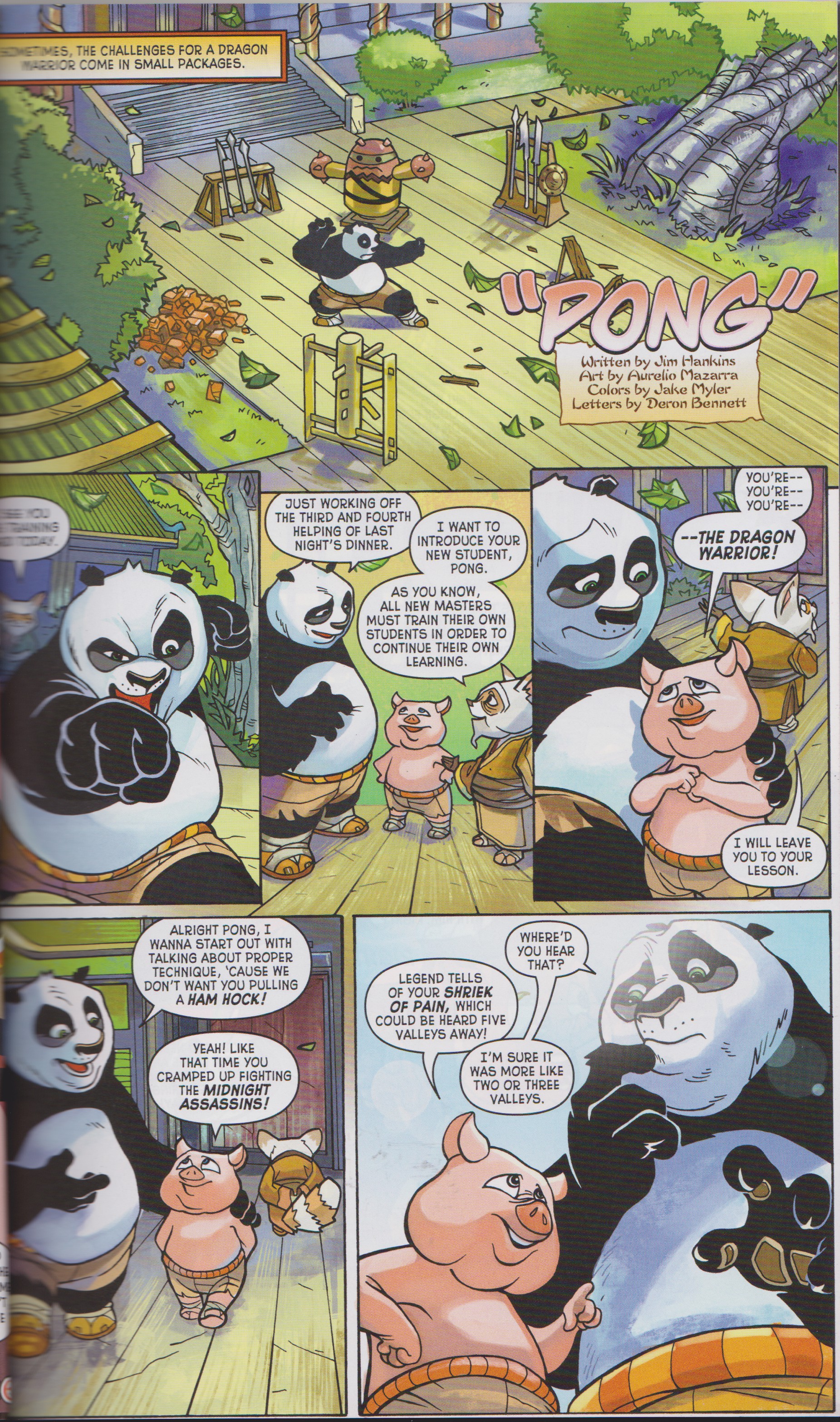 Read online Kung Fu Panda Everyone is Kung Fu Fighting comic -  Issue # TPB (Part 1) - 53