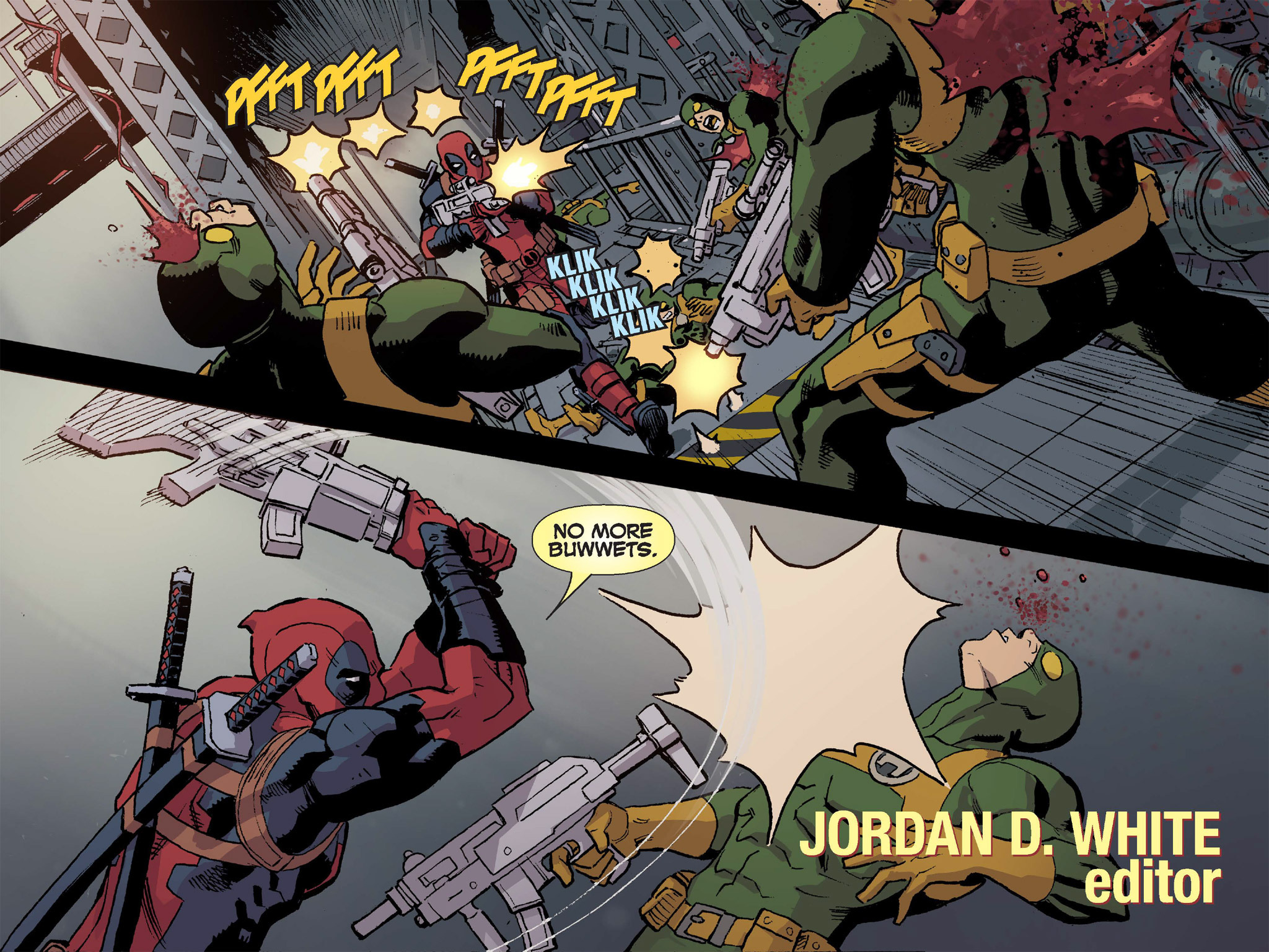 Read online Deadpool & Cable: Split Second Infinite Comic comic -  Issue #1 - 13