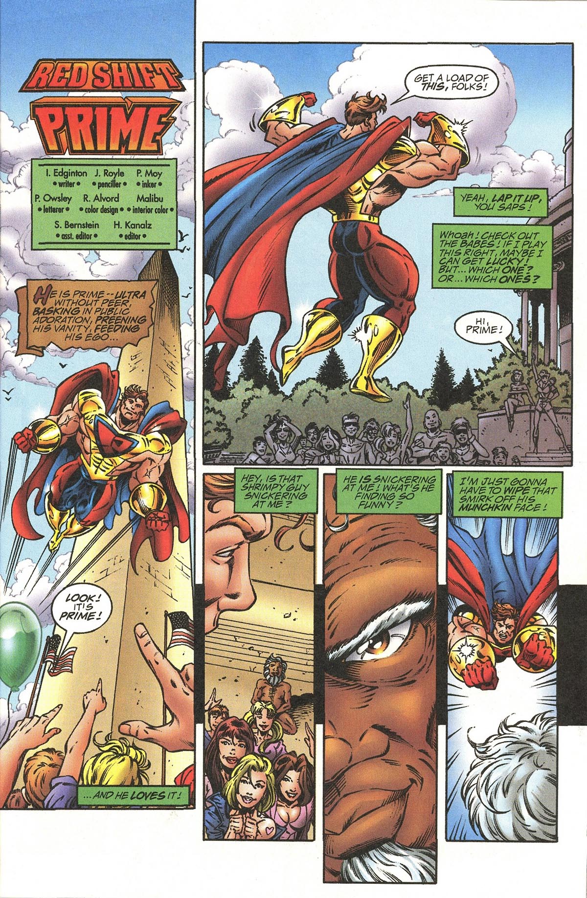 Read online Prime (1995) comic -  Issue #2 - 32